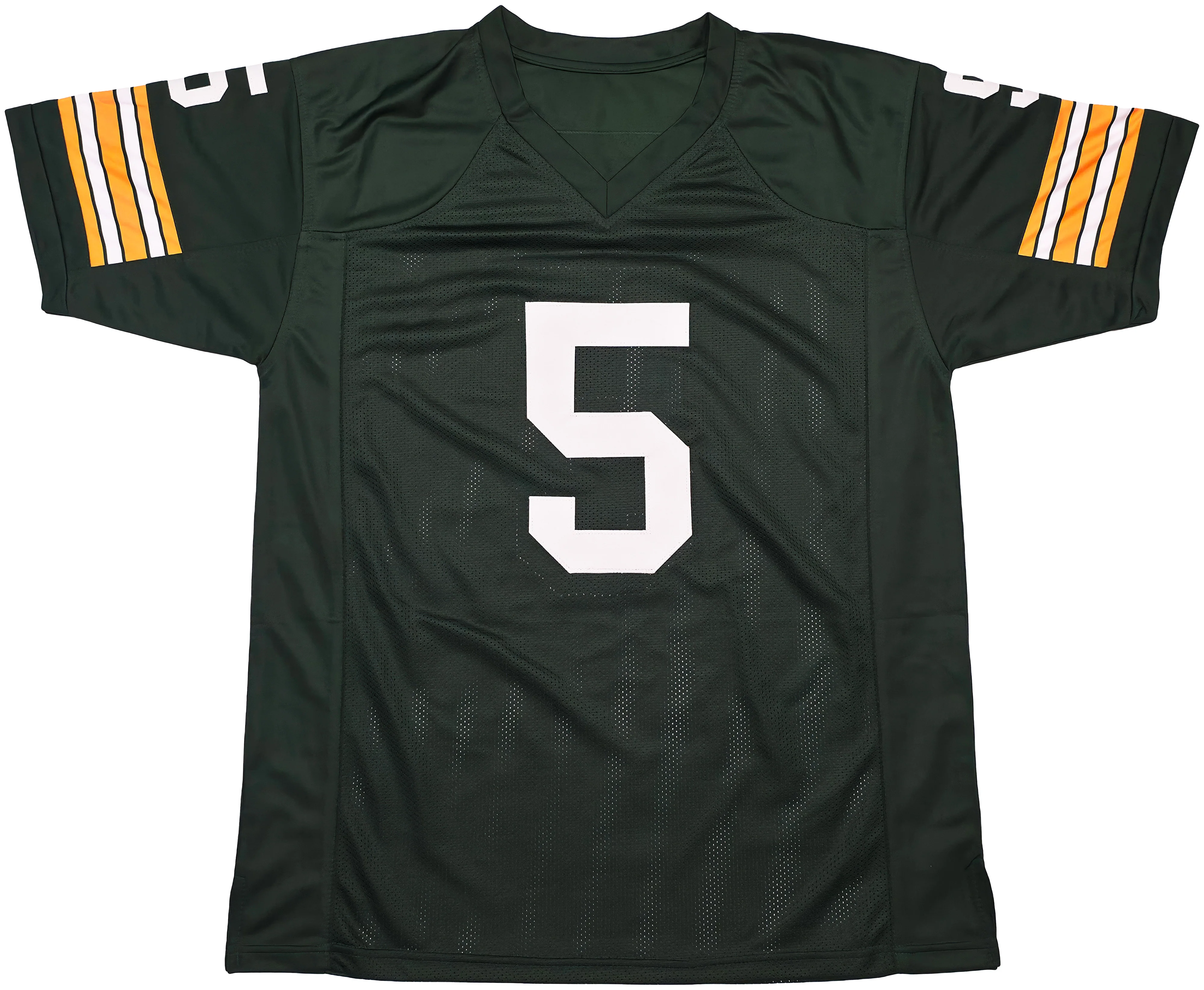 Green Bay Packers Paul Hornung Autographed Green Jersey Beckett BAS QR Stock #253320 - Image 5