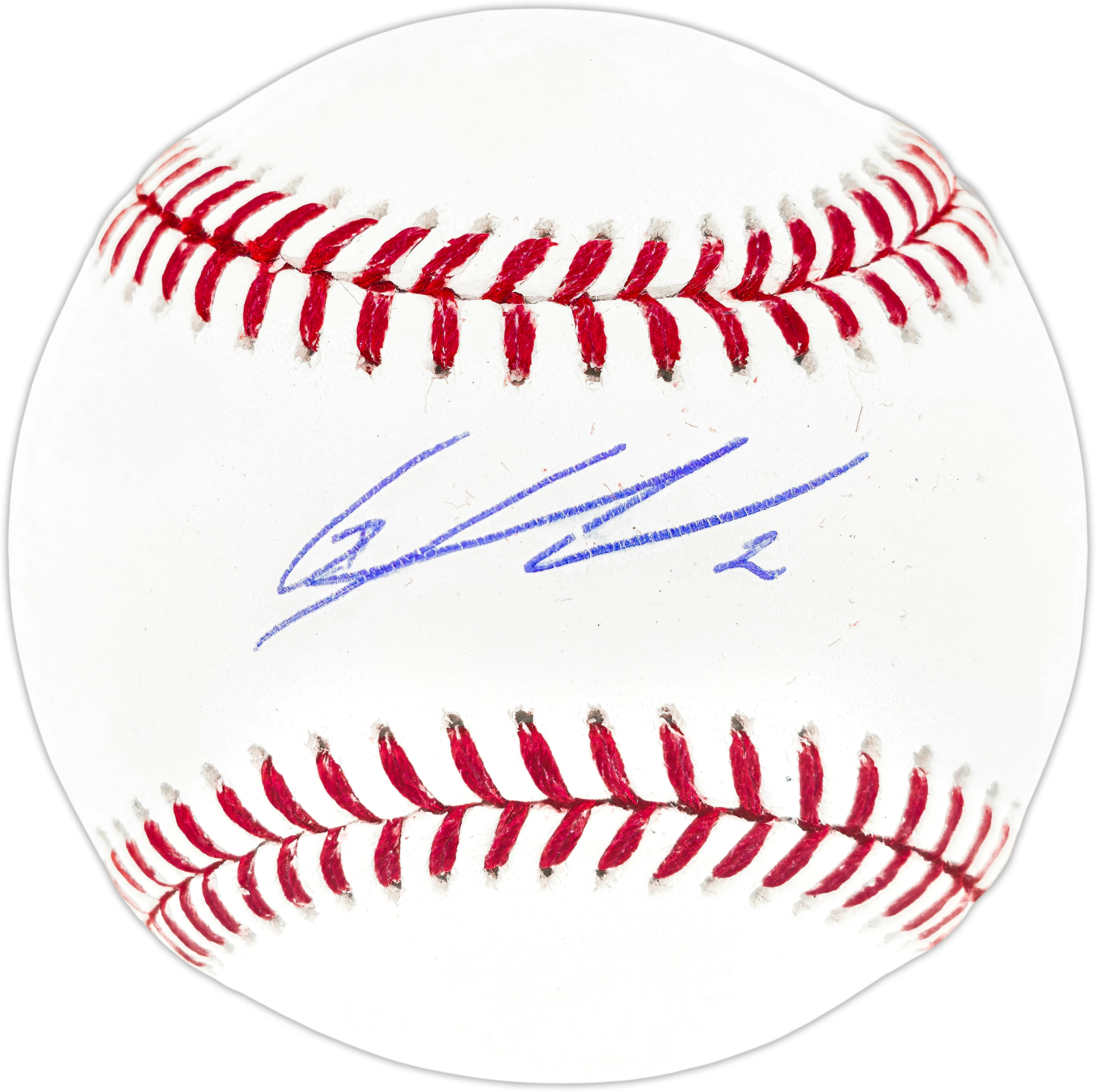 Gunnar Henderson Autographed Official MLB Baseball Baltimore Orioles Beckett BAS Witness Stock #261816