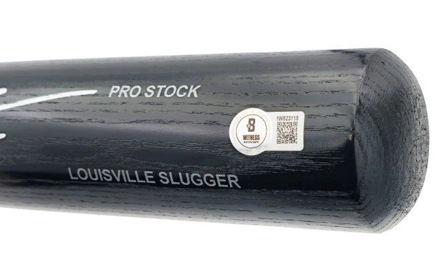 Gunnar Henderson Baltimore Orioles Signed Black Louisville Slugger Bat BAS - Image 3