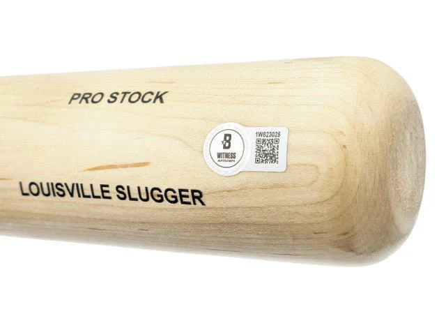 Gunnar Henderson Baltimore Orioles Signed Tan Louisville Slugger Bat BAS - Image 3