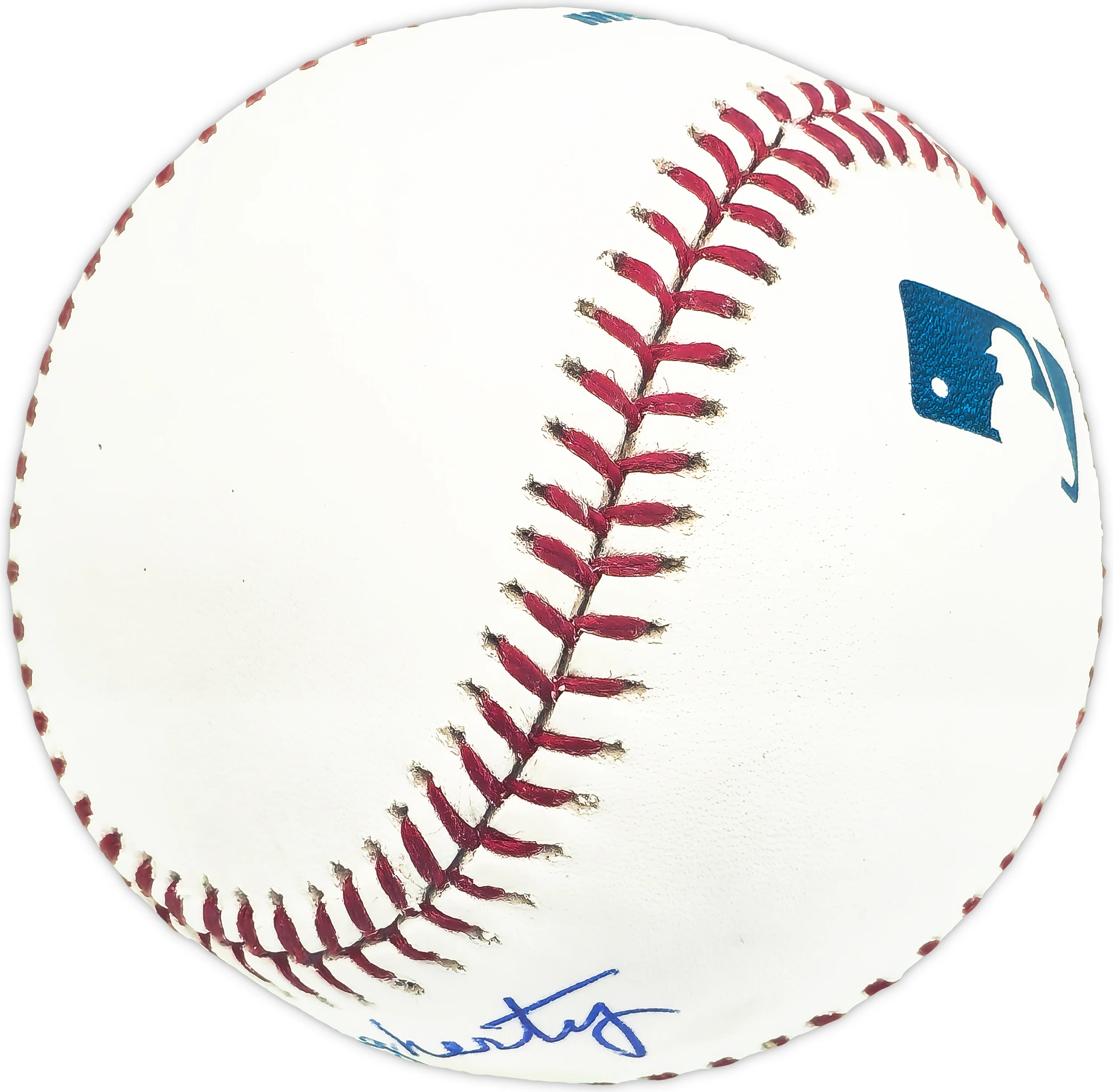 Hal Doc Daugherty Autographed Official MLB Baseball Detroit Tigers Beckett BAS QR #BM25909 - Image 4