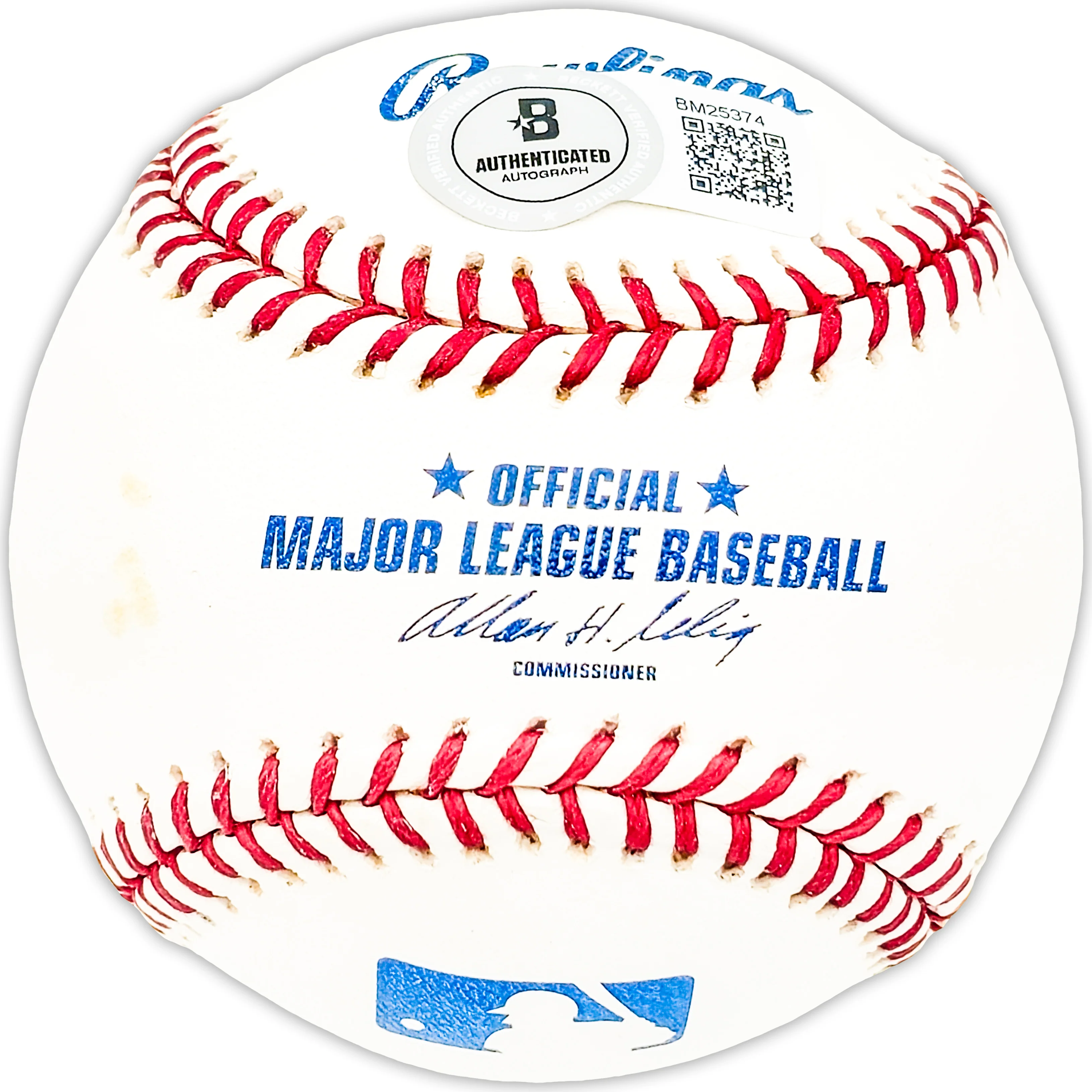 Hal Gilson Autographed Official MLB Baseball St. Louis Cardinals Beckett BAS QR #BM25374 - Image 2