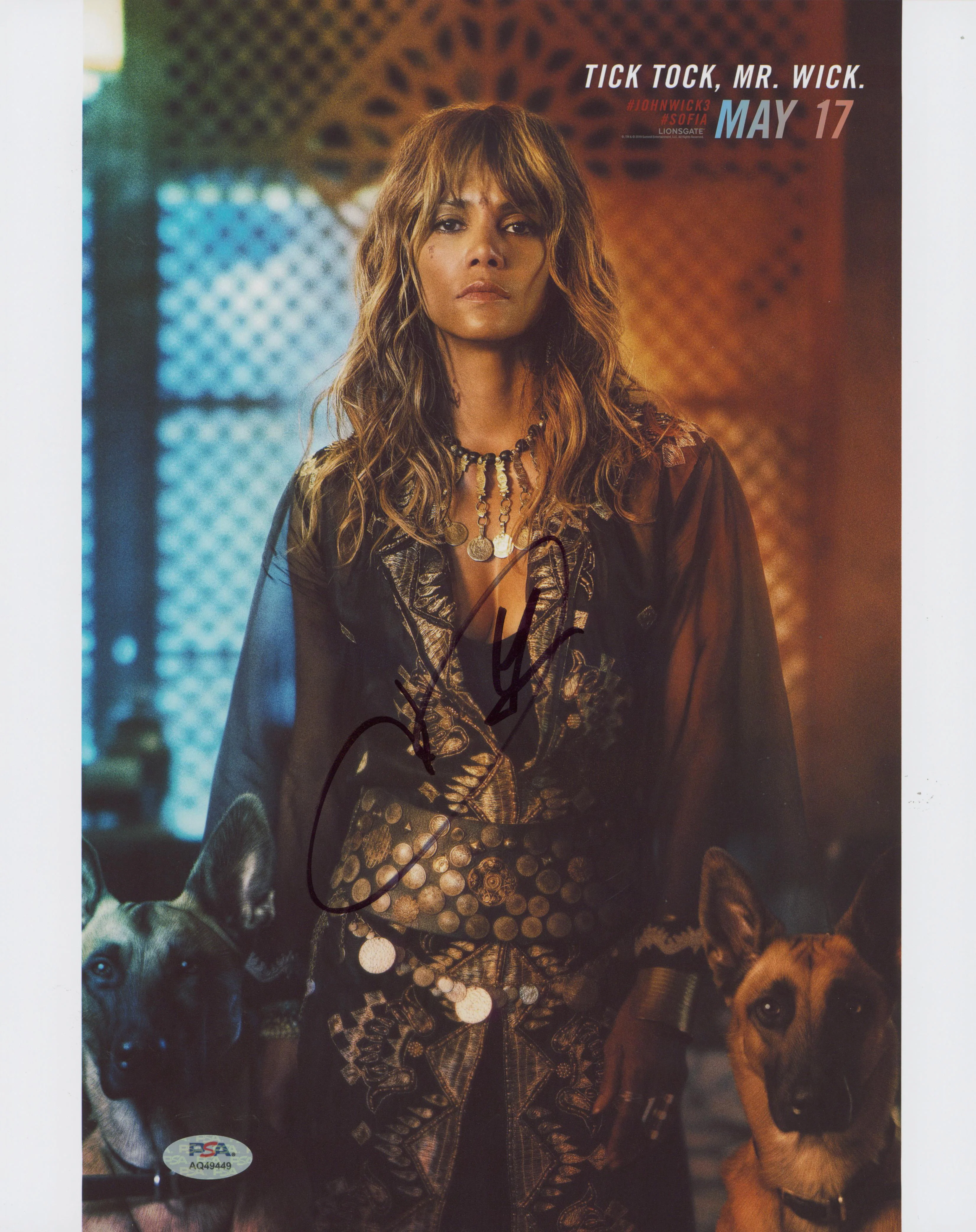 Halle Berry John Wick Chapter 3 Authentic Signed 11x14 Photo PSA/DNA #AQ49449 - Image 2