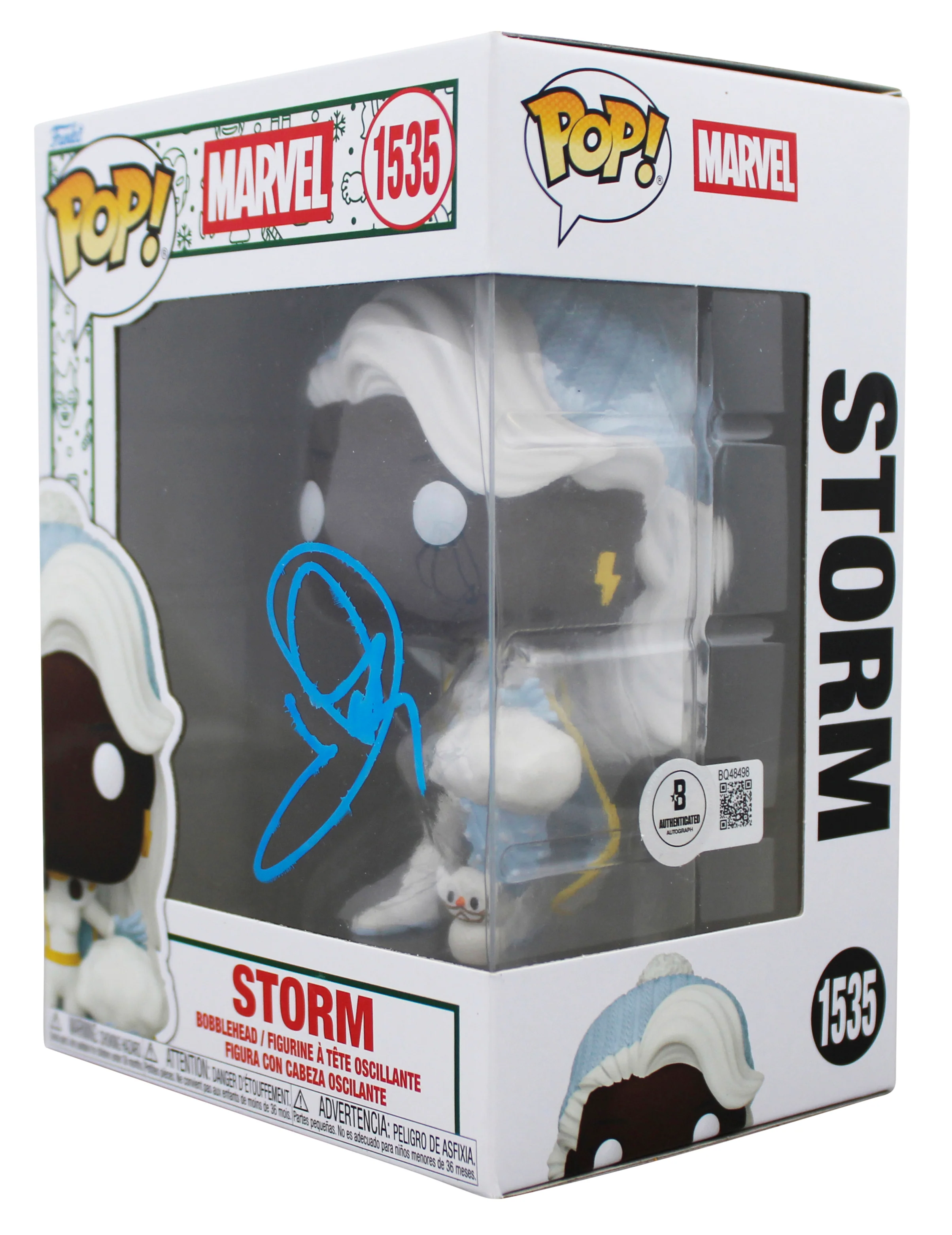 Halle Berry X-Men Signed Storm #1535 Funko Pop Vinyl Figure BAS #BQ48498 - Image 3