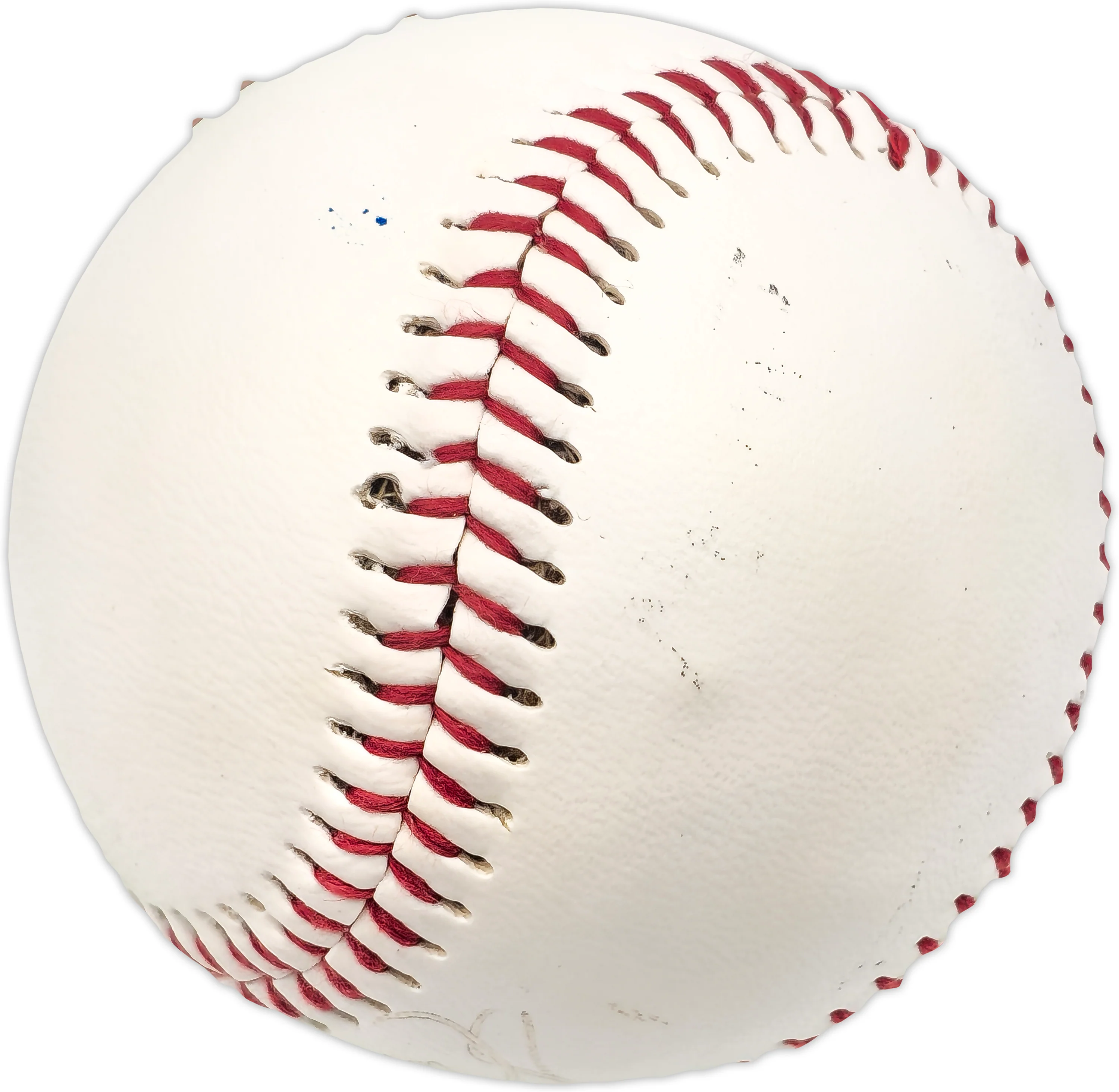 Hank Aaron Autographed Official Canton Akron Indians Logo Baseball Atlanta Braves Beckett BAS #AD43484 - Image 4