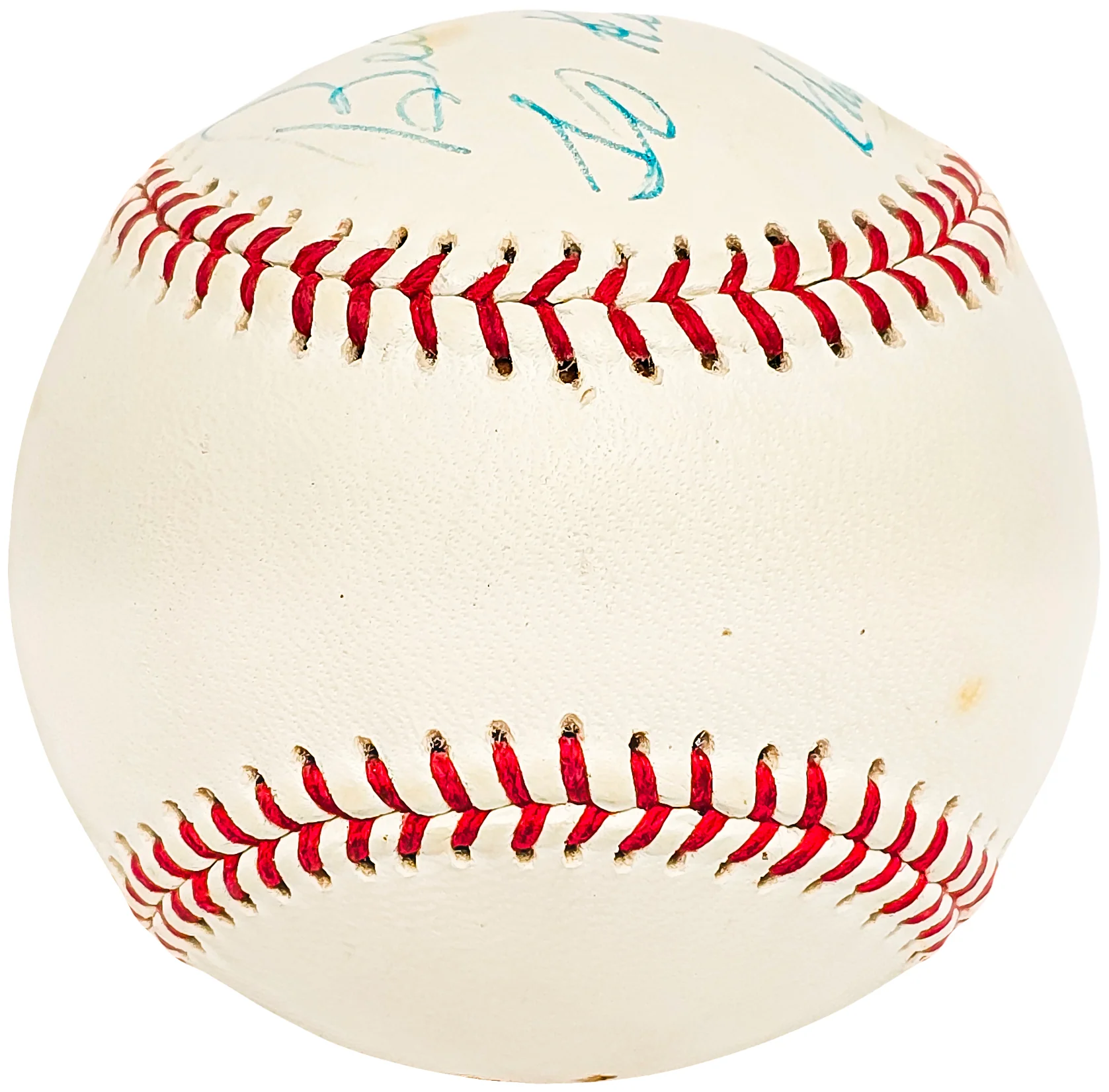 Hank Aaron Autographed Official Wilson Major League Baseball Atlanta Braves "Best Wishes To Kent" Vintage Signature Beckett BAS #AC56711 - Image 3