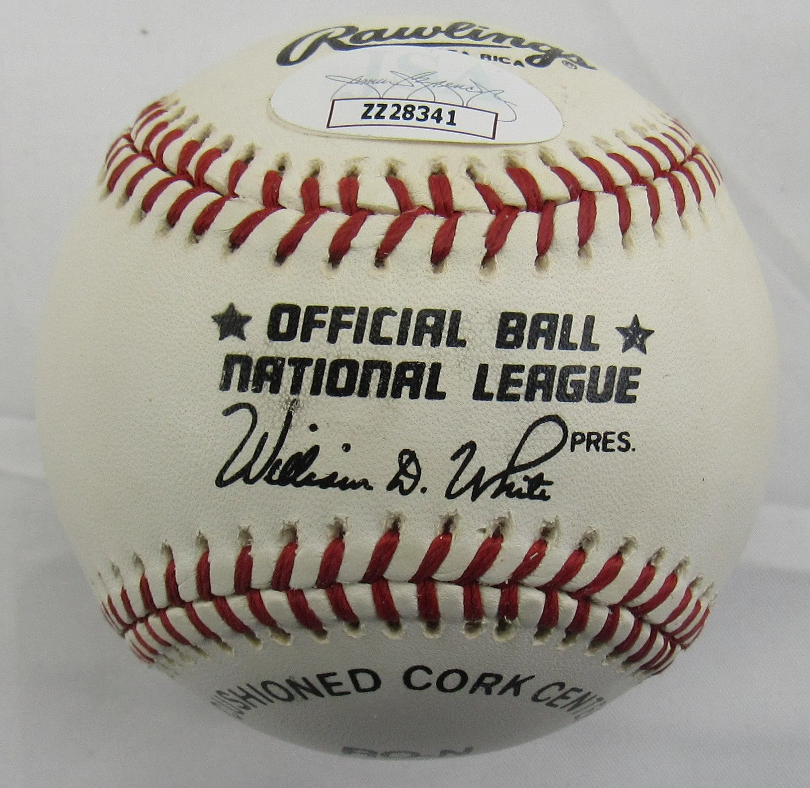 Hank Aaron Signed Auto Baseball JSA LOA ZZ28341 - Image 3