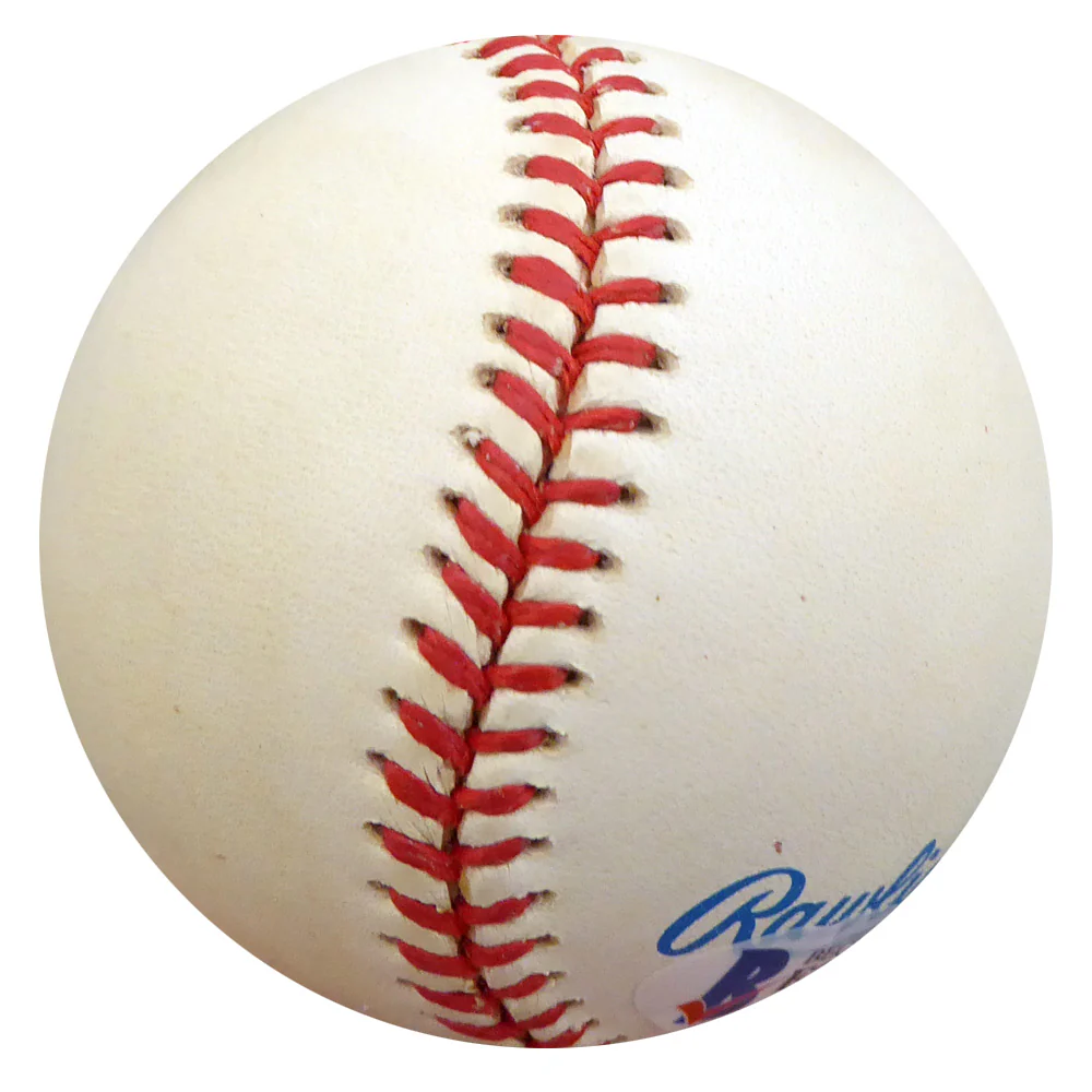 Hank Borowy Autographed Official AL Baseball New York Yankees, Chicago Cubs Beckett BAS #F26234 - Image 4