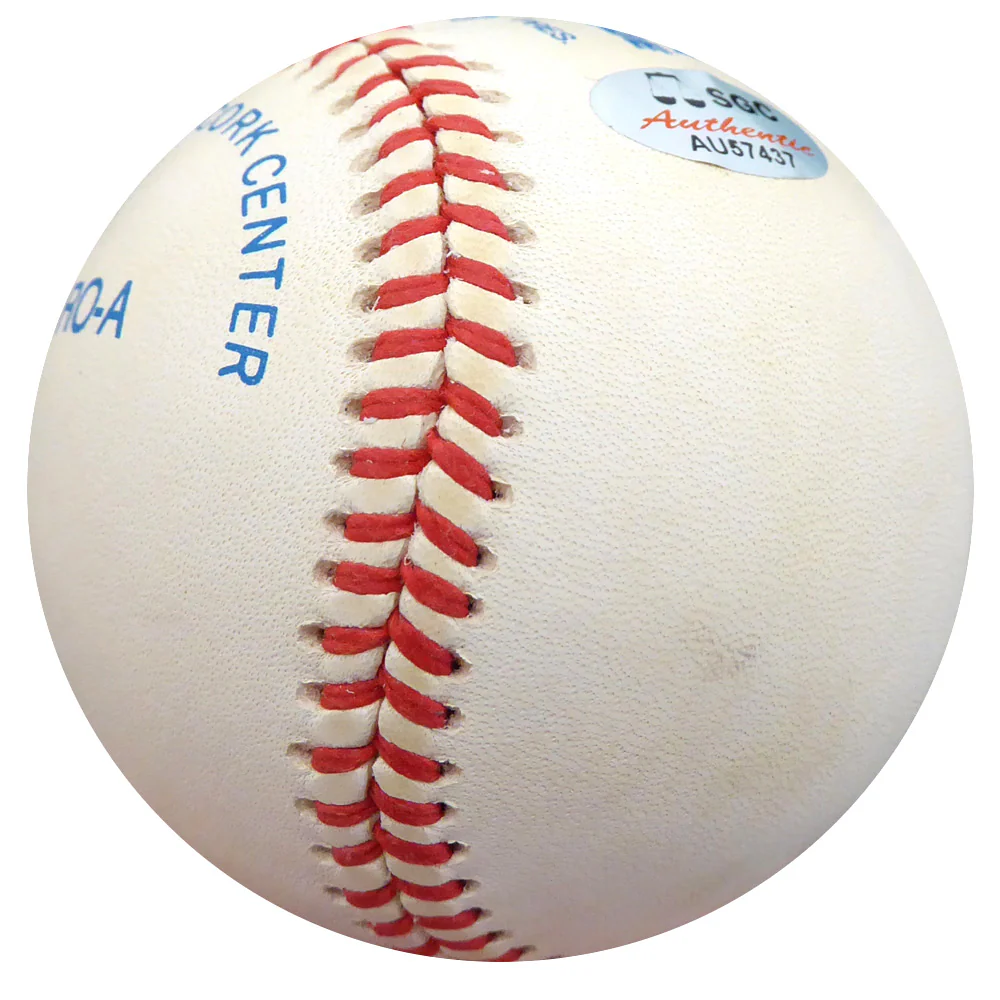 Hank Borowy Autographed Official AL Baseball New York Yankees "N.Y. New York Yankees" Beckett BAS #F26244 - Image 3