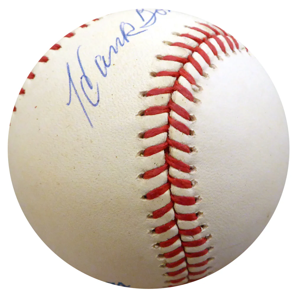 Hank Borowy Autographed Official AL Baseball New York Yankees, Chicago Cubs Beckett BAS #F22468 - Image 3