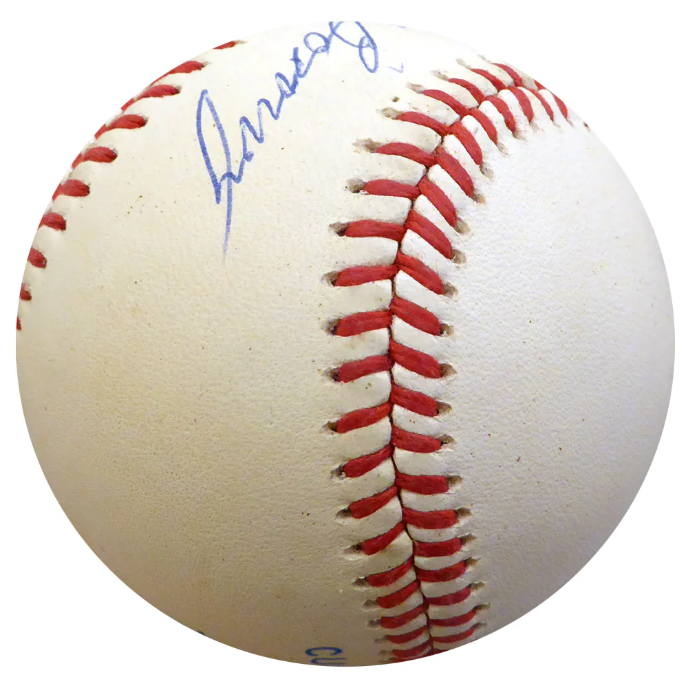 Hank Borowy Autographed Official AL Baseball New York Yankees, Chicago Cubs Beckett BAS #F22468 - Image 4