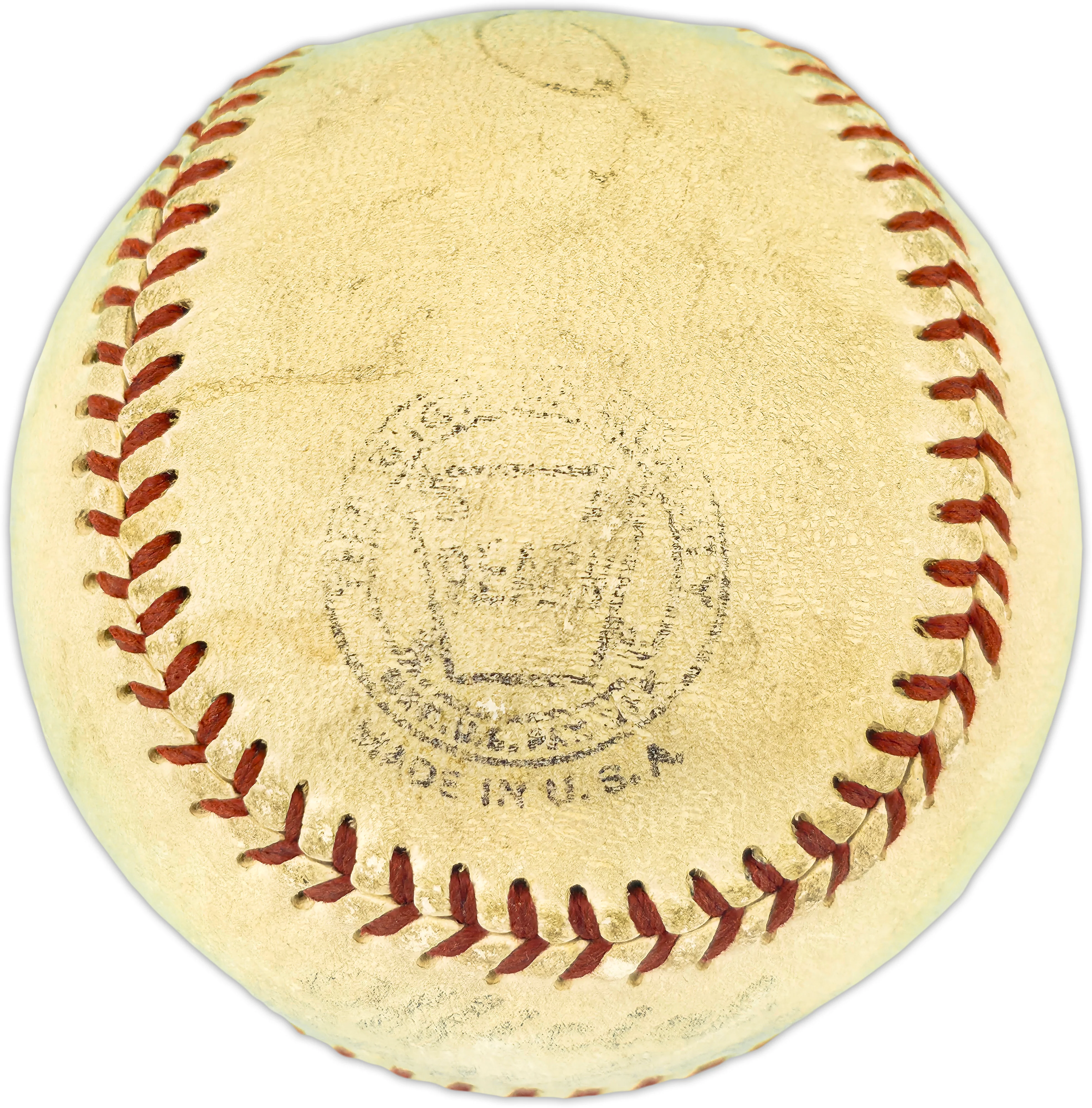 Hank Greenberg Autographed Official Baseball Detroit Tigers Vintage Playing Days Signature Beckett BAS QR #AE48184 - Image 4
