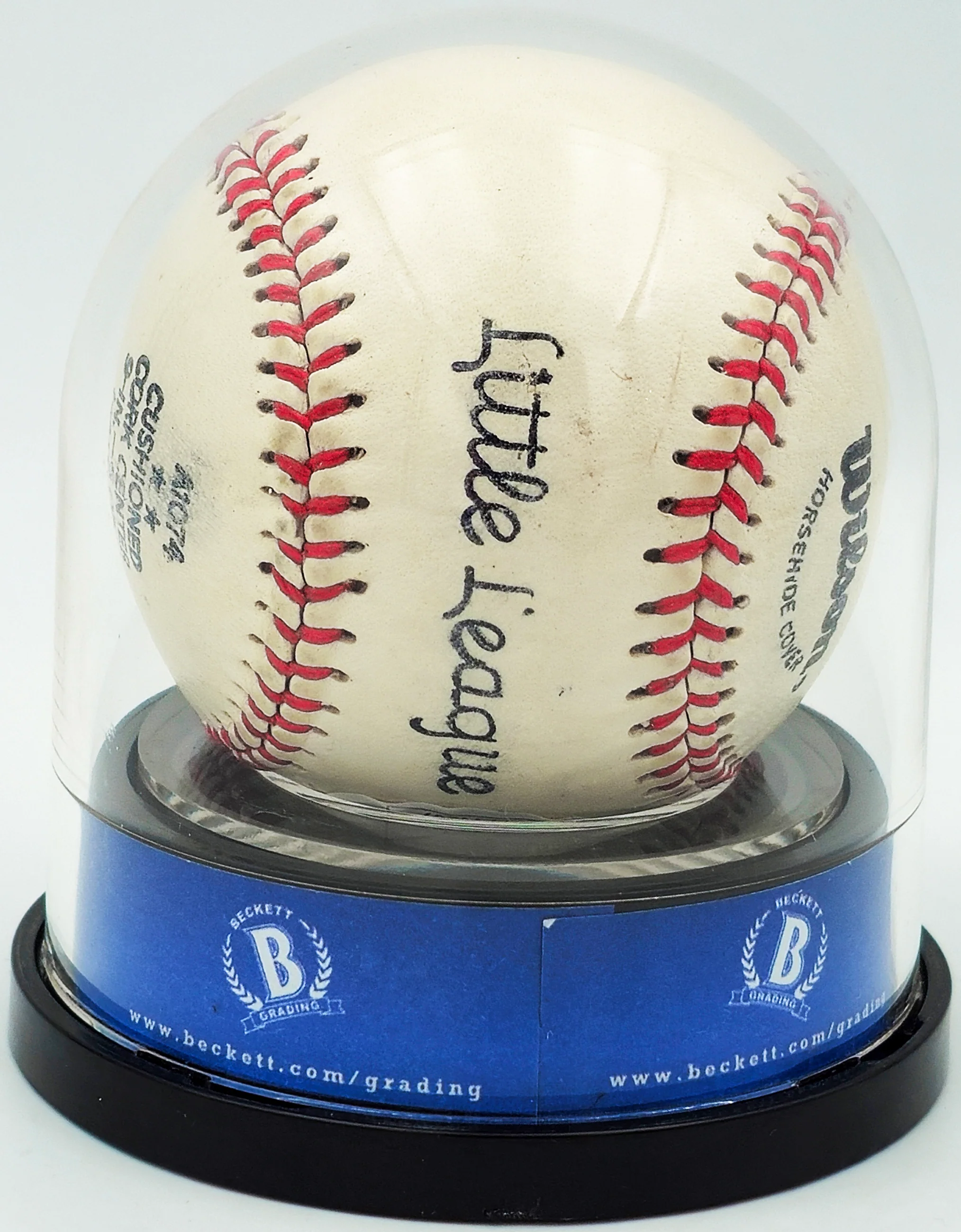 Hank Greenberg Autographed Official Little League Baseball Detroit Tigers Auto Grade Gem Mint 10 Beckett BAS #17042193 - Image 5