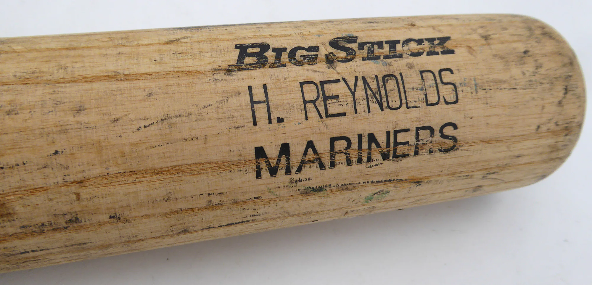 Harold Reynolds Unsigned Game Used Bat Rawlings 2675 Seattle Mariners SKU #253150 - Image 2