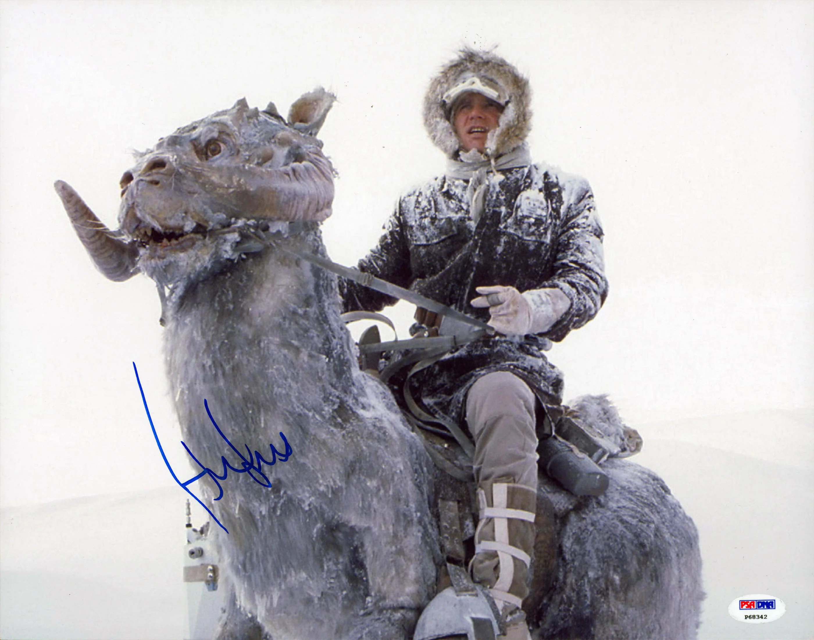Harrison Ford Star Wars The Empire Authentic Signed 11x14 Photo PSA/DNA #P68342 - Image 2