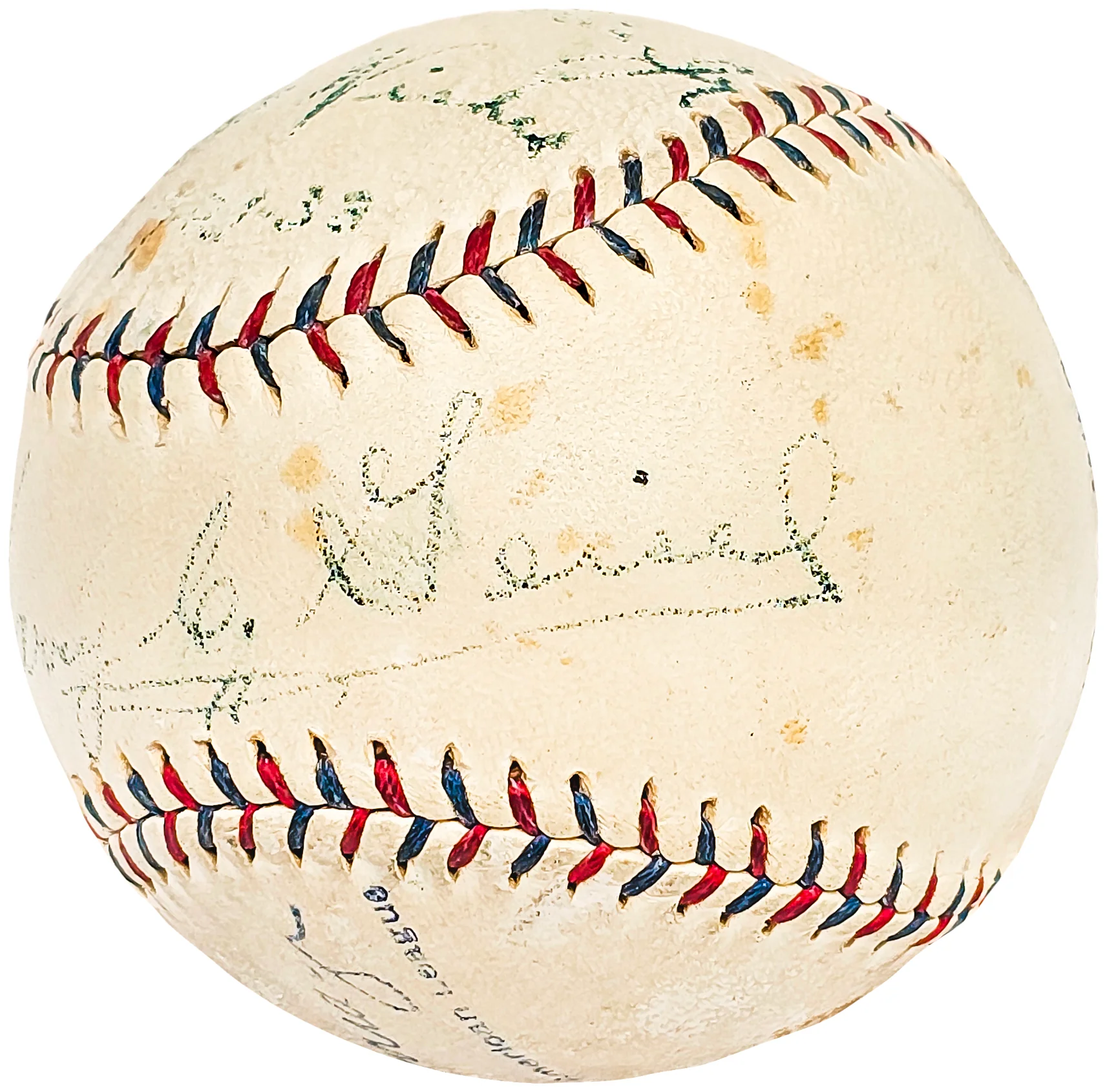 Harry Geisel Autographed Official AL Harridge Baseball MLB Umpire Vintage 1932 Signature PSA/DNA & Beckett BAS #AC56444 - Image 3