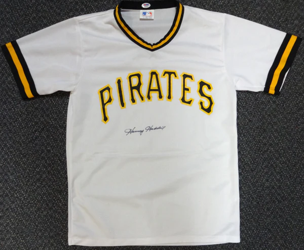 Pittsburgh Pirates Harvey Haddix Autographed Gray Jersey PSA/DNA #W20901 - Image 2