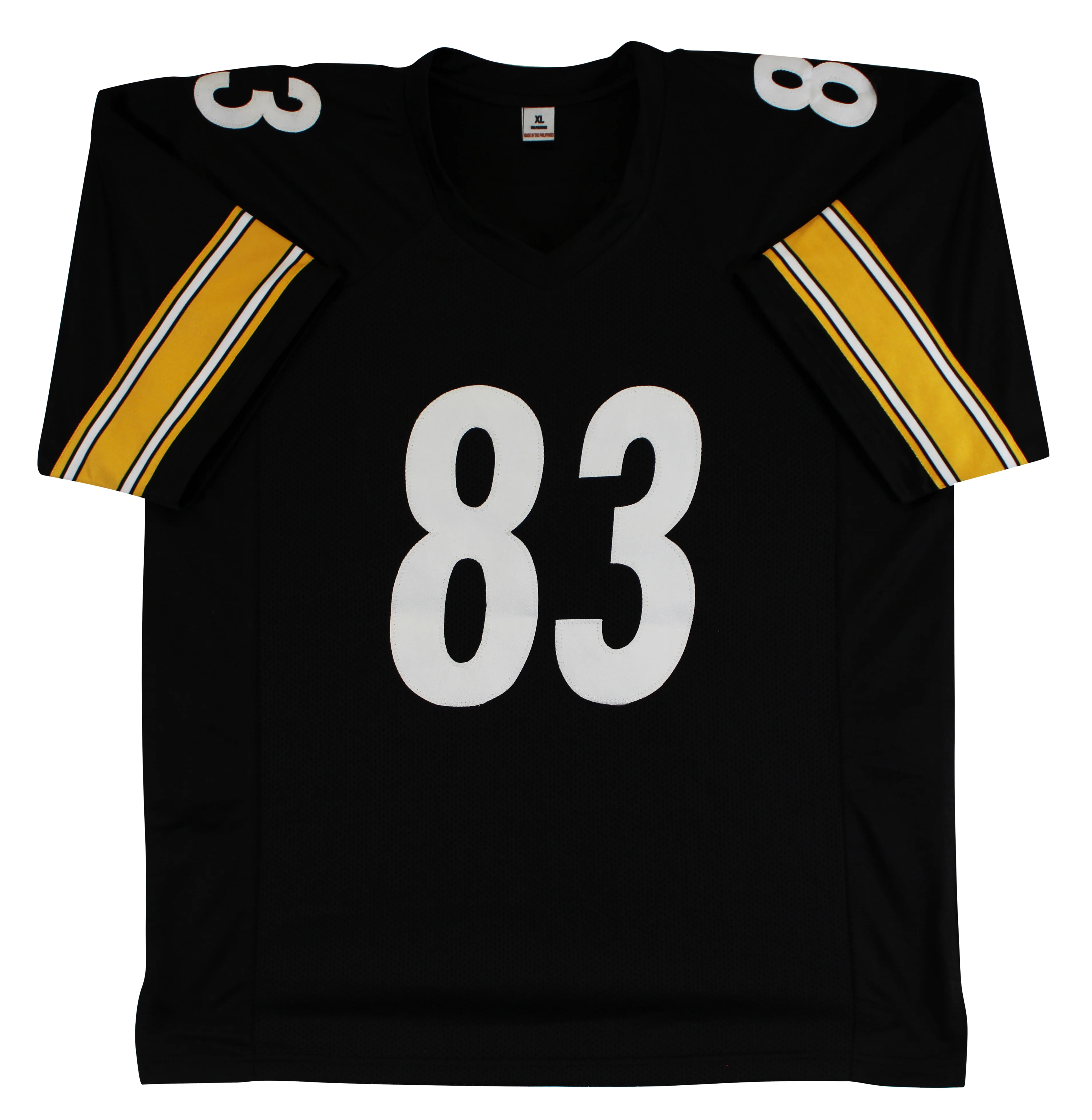 Heath Miller Authentic Signed Black Pro Style Jersey Autographed BAS Witnessed - Image 4