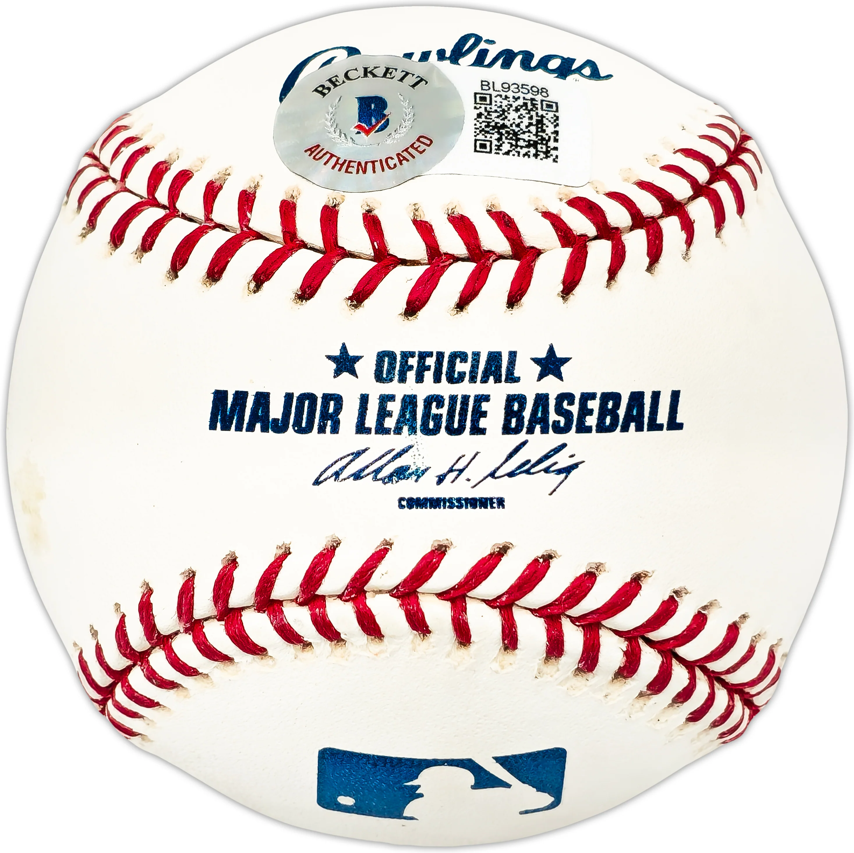 Herb Adams Autographed Official MLB Baseball Chicago White Sox "W Sox '48-'50" Beckett BAS QR #BL93598 - Image 2