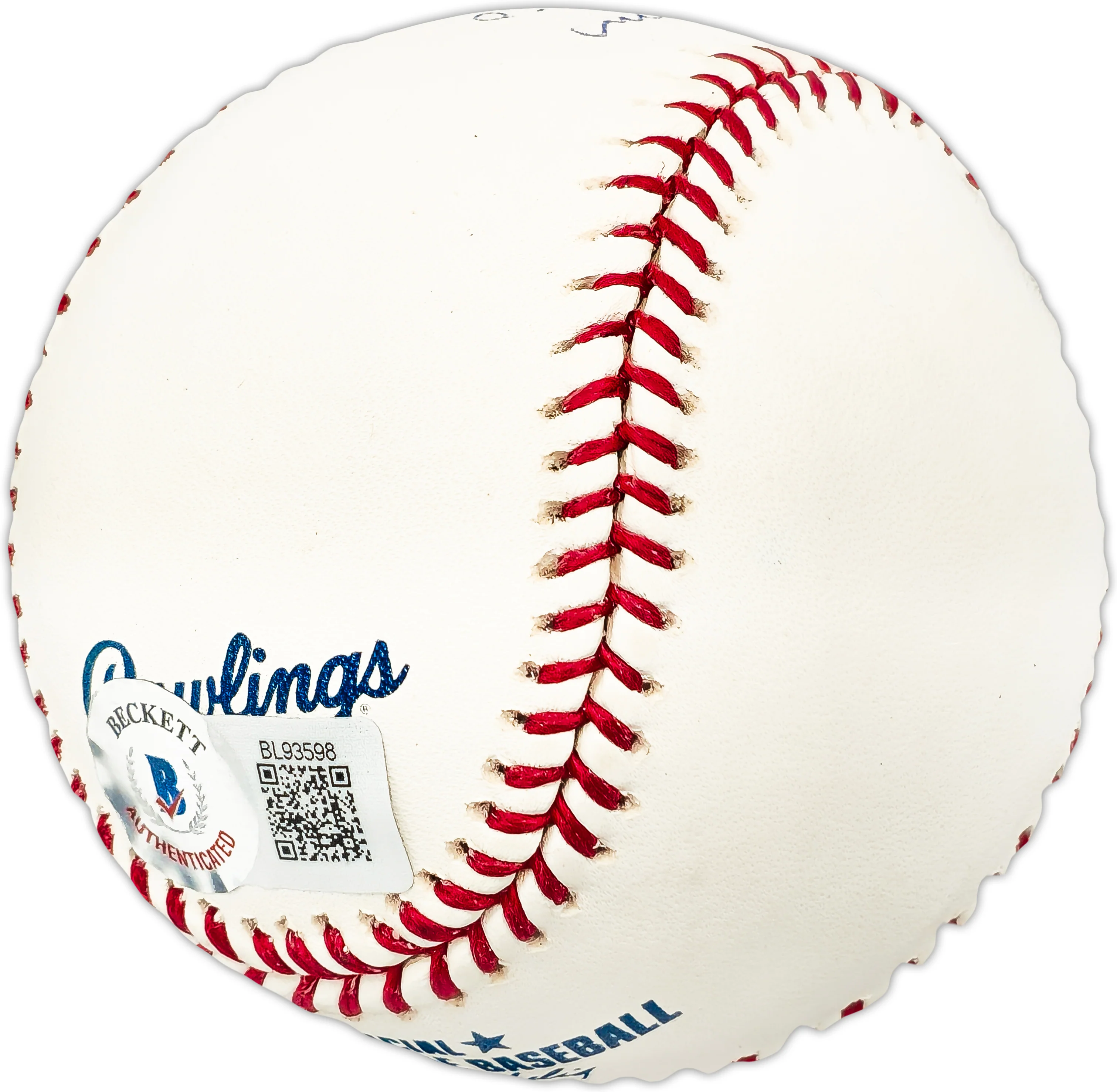 Herb Adams Autographed Official MLB Baseball Chicago White Sox "W Sox '48-'50" Beckett BAS QR #BL93598 - Image 3