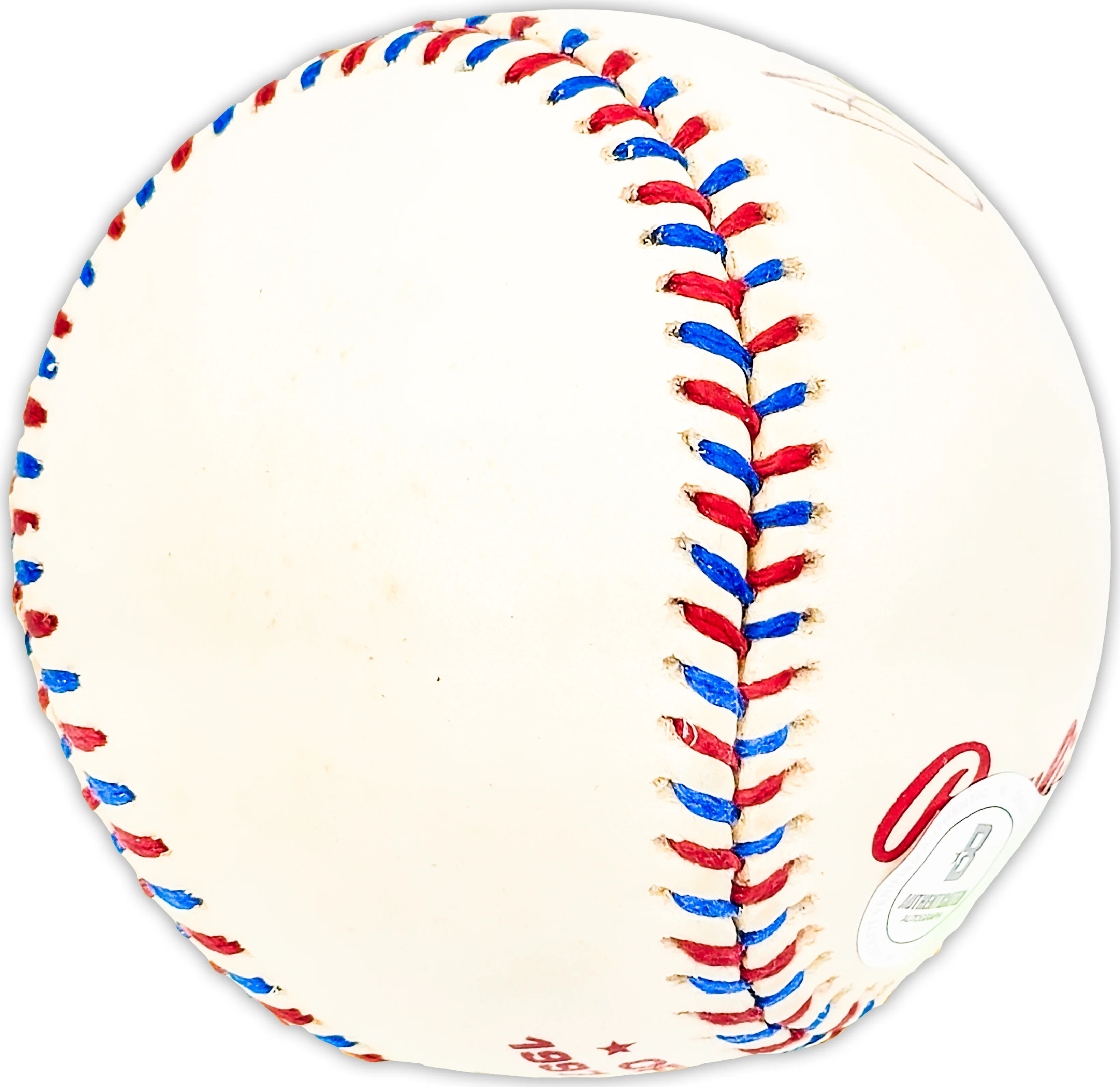 Herman Reich Autographed Official 1997 All Star Game Logo Baseball Chicago Cubs "Cubs '49" Beckett BAS QR #BM25405 - Image 5