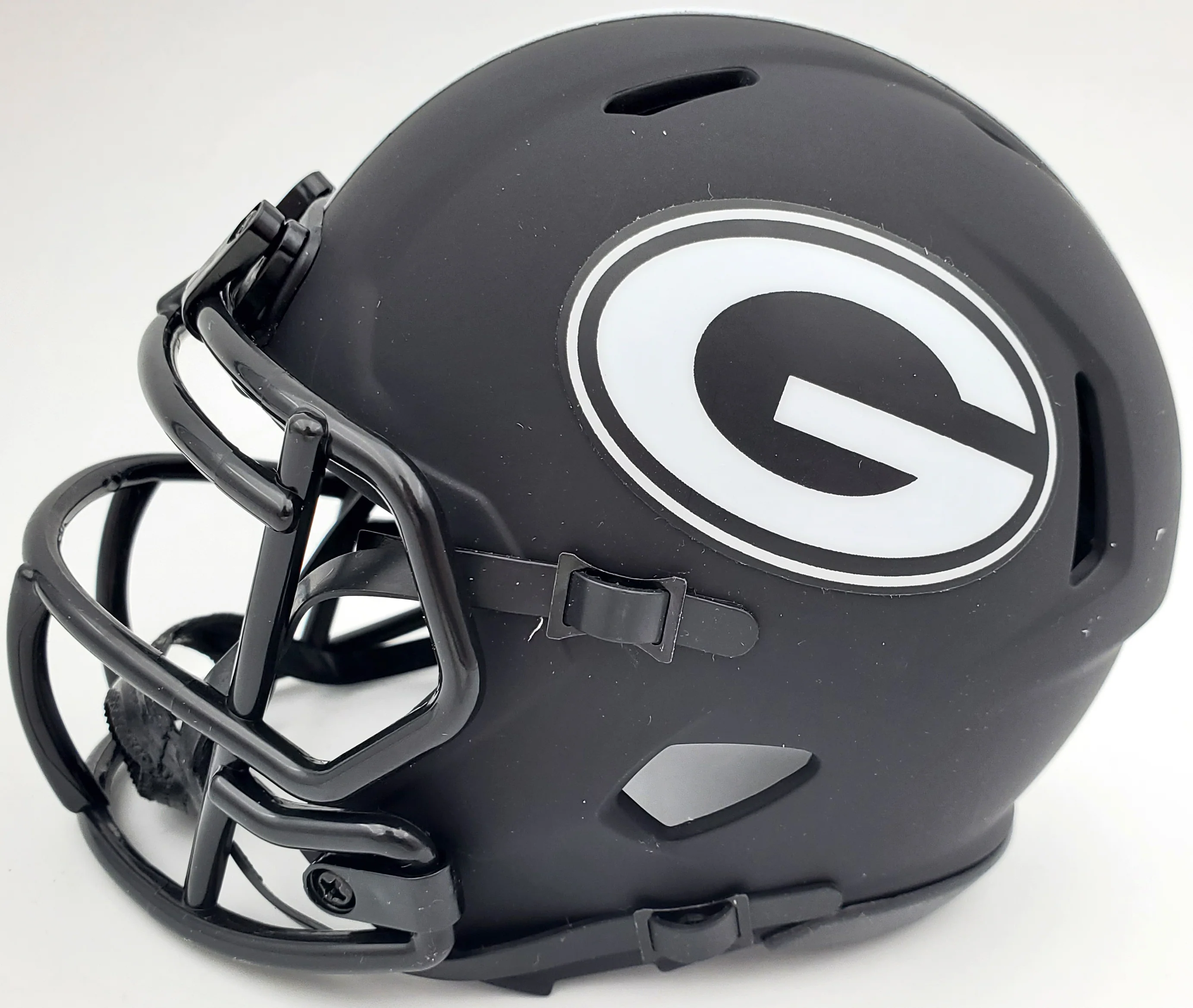 Herschel Walker Autographed Georgia Bulldogs Eclipse Black Speed Mini Helmet "Heisman 82" Beckett BAS Stock #185959 - Image 4