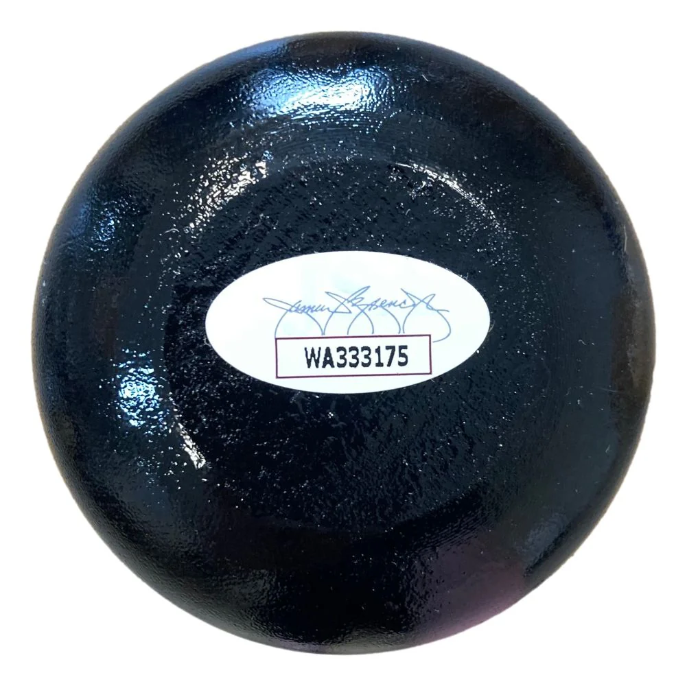 Hideki Matsui New York Yankees Signed Black Rawlings Baseball Bat 09 WS MVP JSA - Image 3