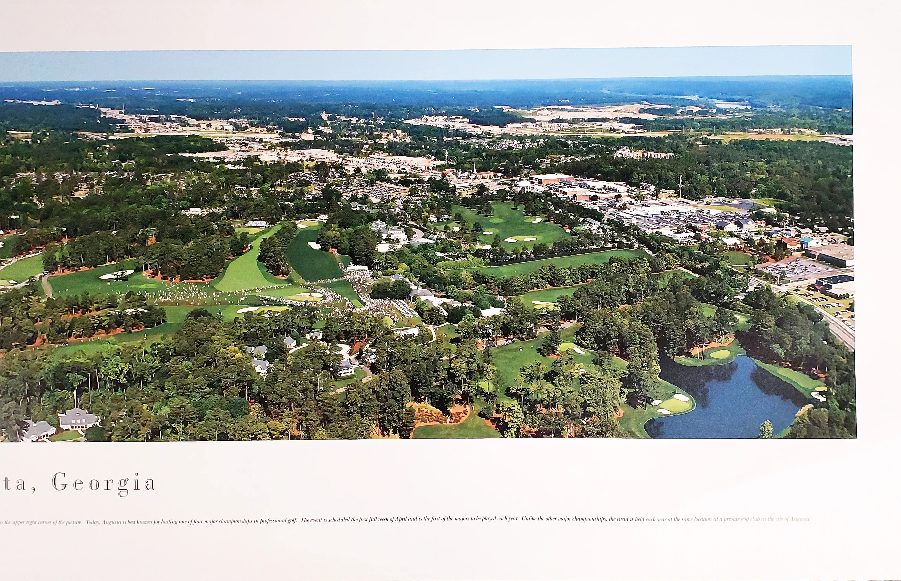 Hideki Matsuyama Autographed 13.5x40 Panoramic Photo Beckett BAS QR Stock #197206 - Image 5