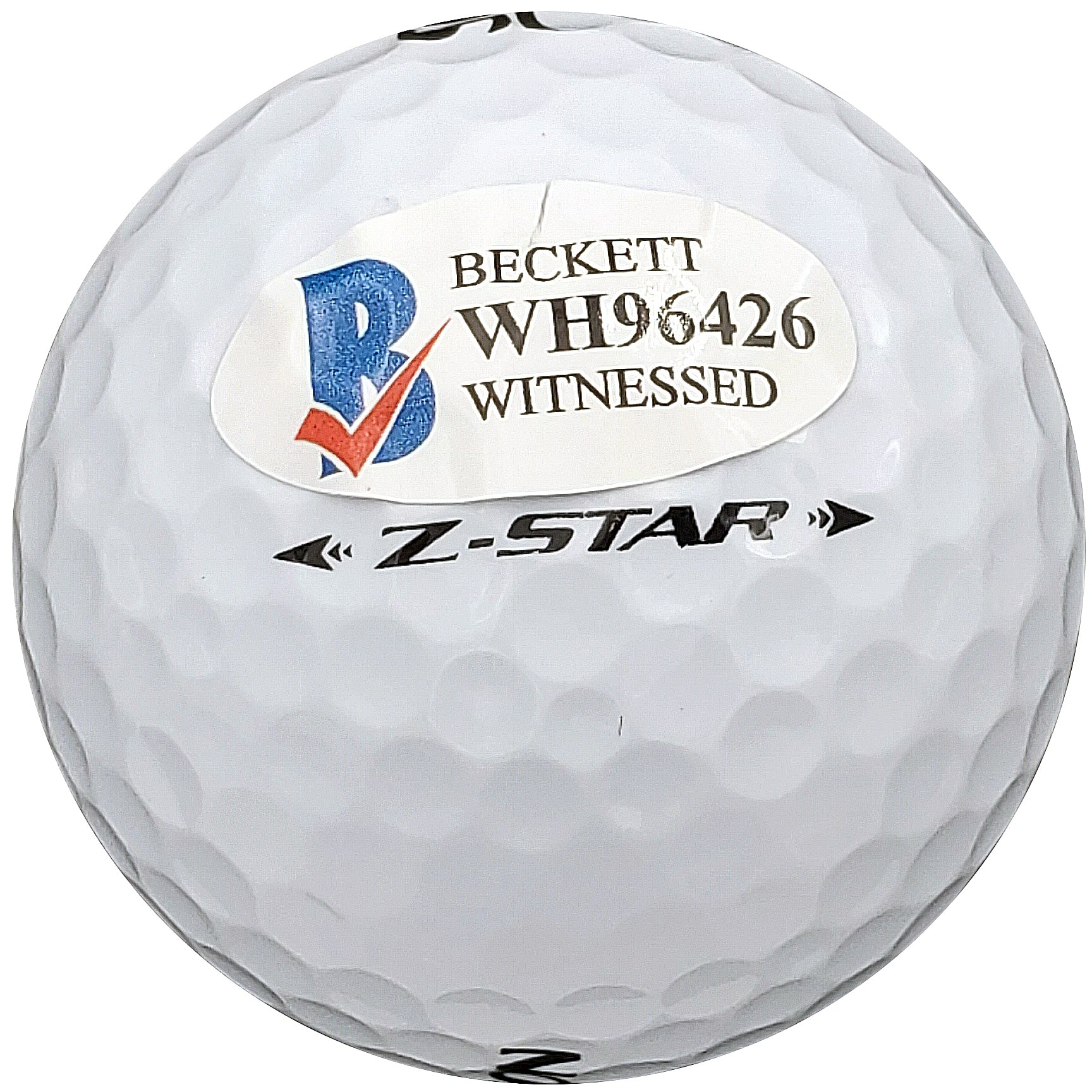 Hideki Matsuyama Autographed Srixon Golf Ball Z Star Beckett BAS Stock #197208 - Image 3