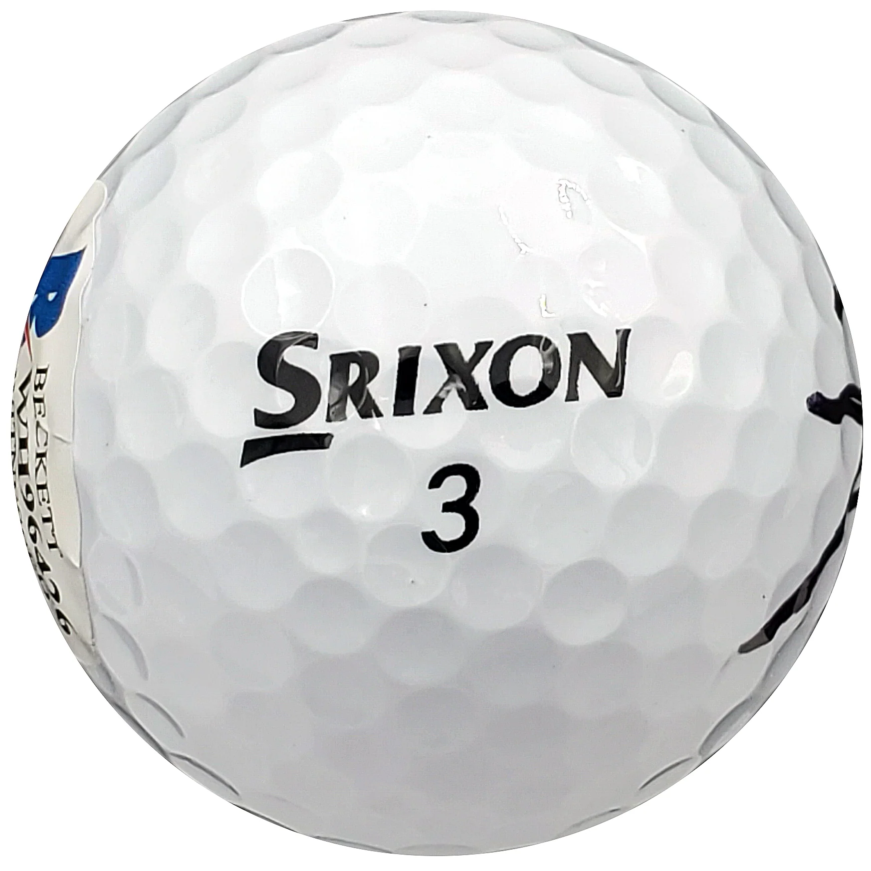 Hideki Matsuyama Autographed Srixon Golf Ball Z Star Beckett BAS Stock #197208 - Image 5