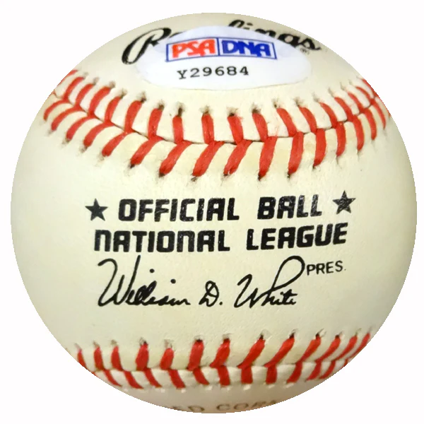 Hoot Evers Autographed Official NL Baseball Detroit Tigers PSA/DNA #Y29684 - Image 2