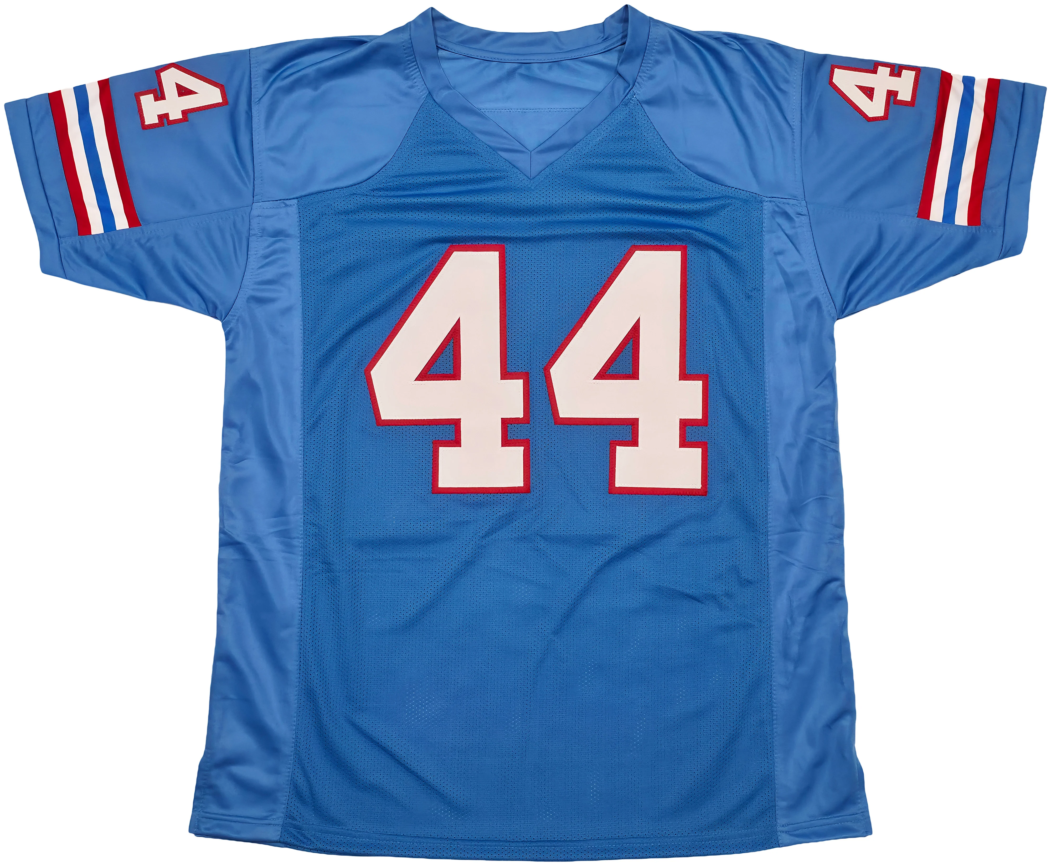 Houston Oilers Lorenzo White Autographed Blue Jersey Beckett BAS QR Stock #253495 - Image 5