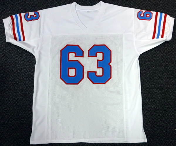 Houston Oilers Mike Munchak Autographed White Jersey "HOF 2001" PSA/DNA Stock #94446 - Image 5