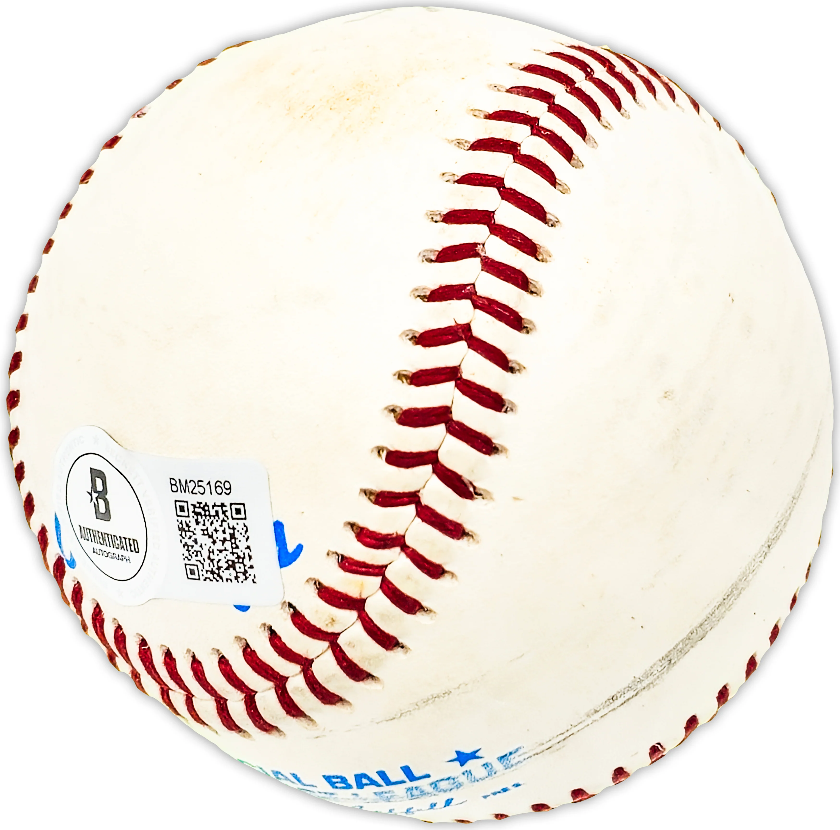 Hugh Alexander Autographed Official Rawlings Baseball Cleveland Indians Beckett BAS QR #BM25169 - Image 3