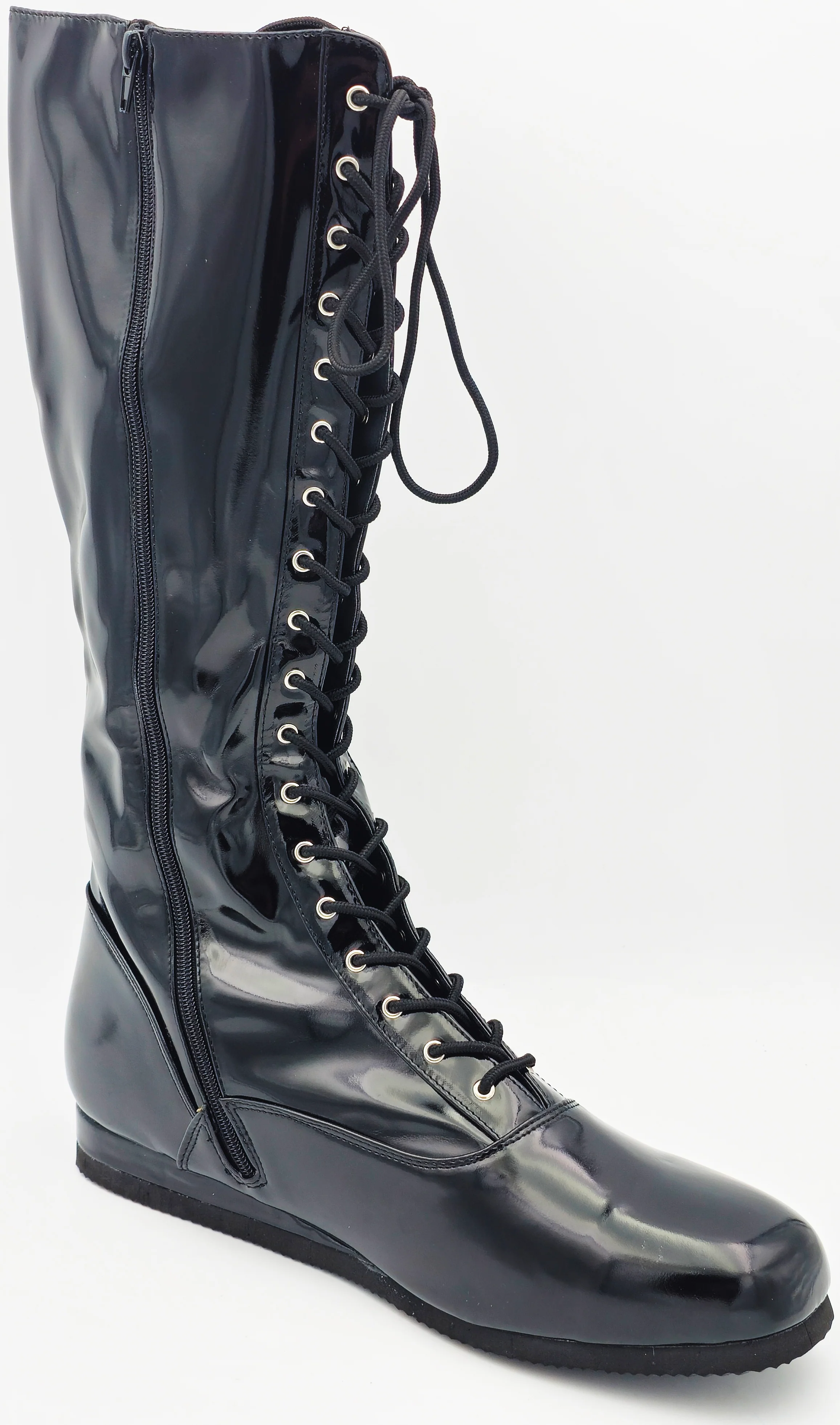 Hulk Hogan Autographed Black Left Foot Boot Shoes WWE JSA Stock #237070 - Image 3