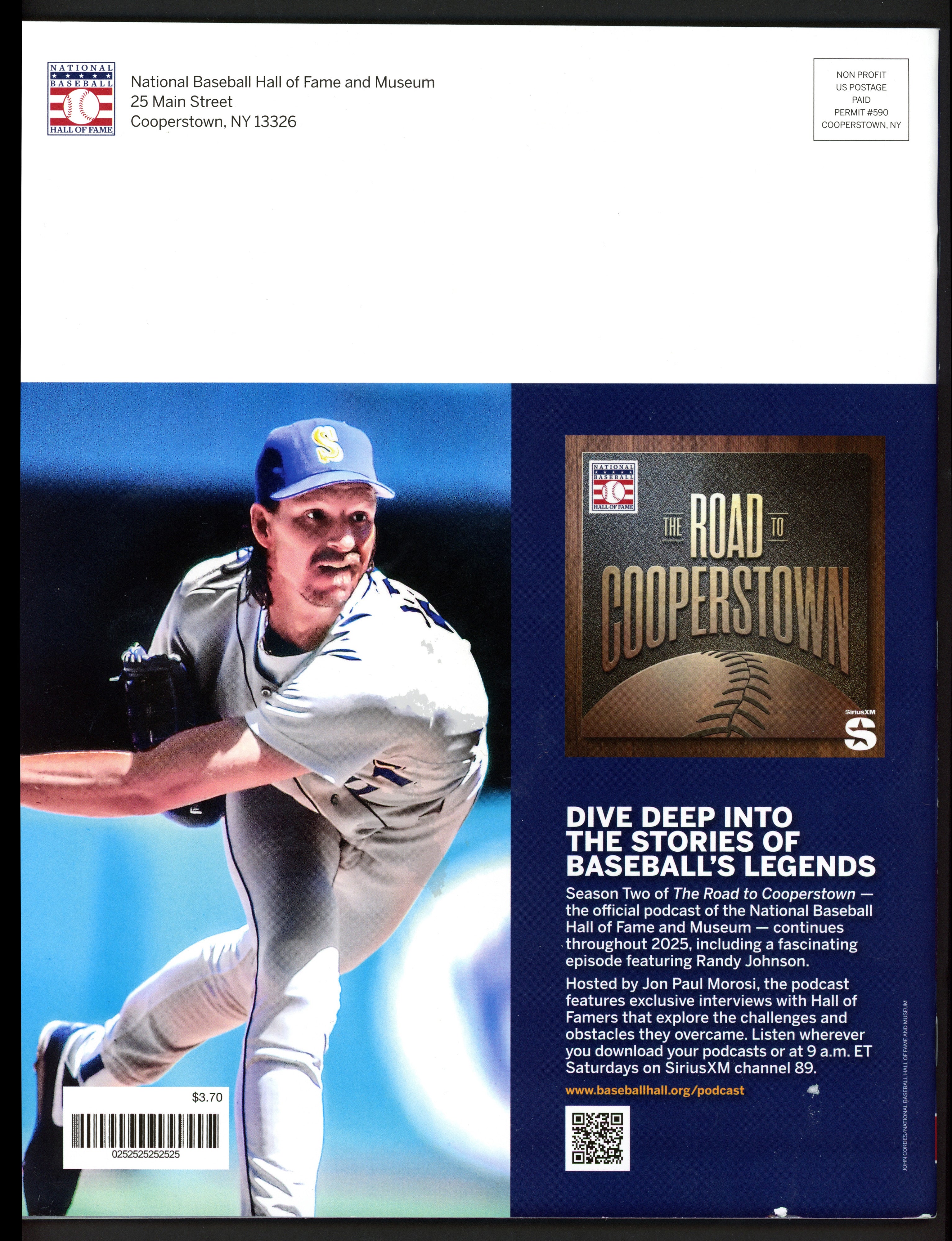Ichiro Suzuki Autographed 2025 Hall of Fame Induction Magazine Seattle Mariners IS Holo & Beckett BAS Witness Stock #258208 - Image 2
