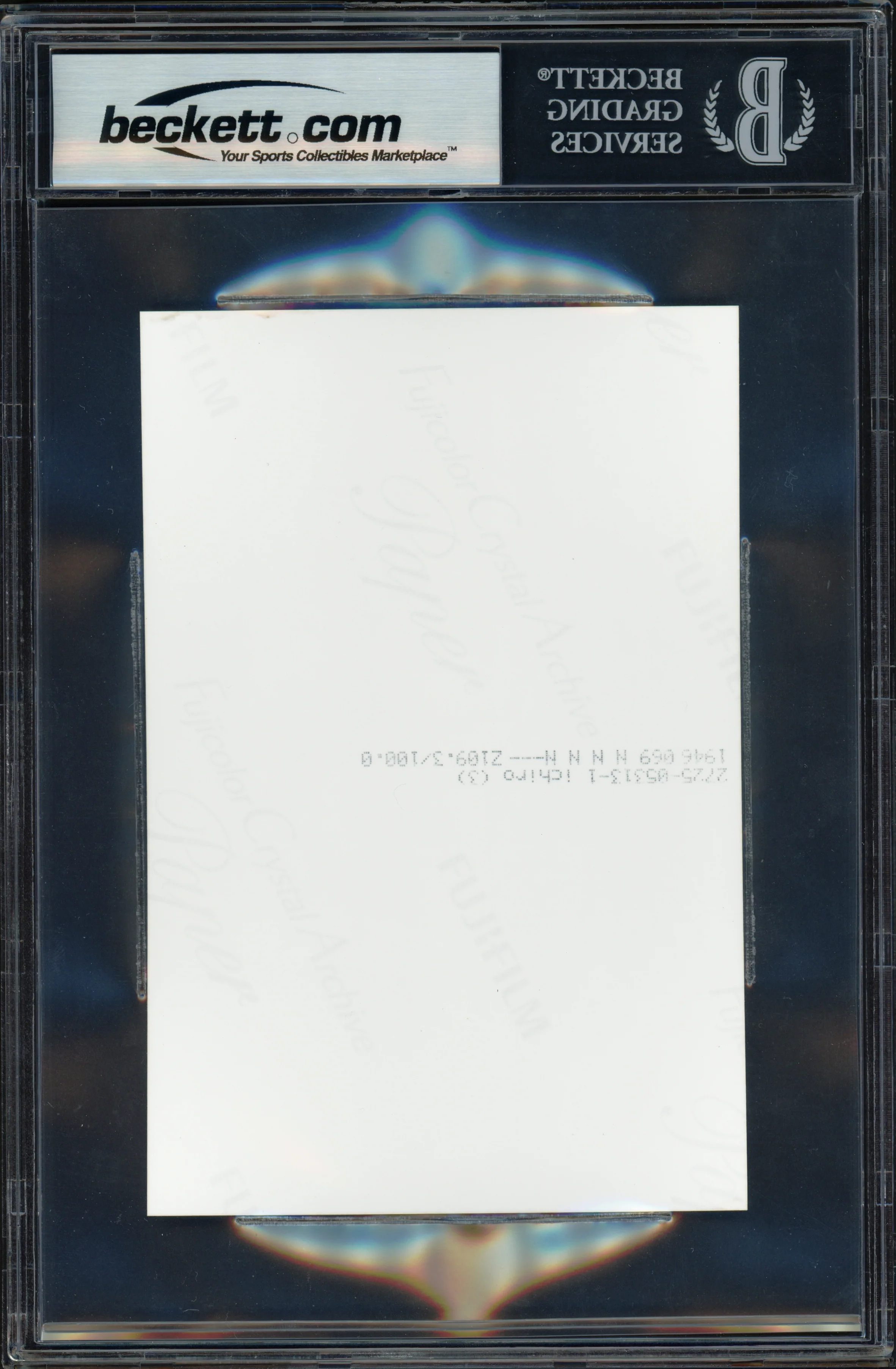Ichiro Suzuki Autographed 4x6 Photo Seattle Mariners Auto Grade Gem Mint 10 Beckett BAS Stock #251036 - Image 2