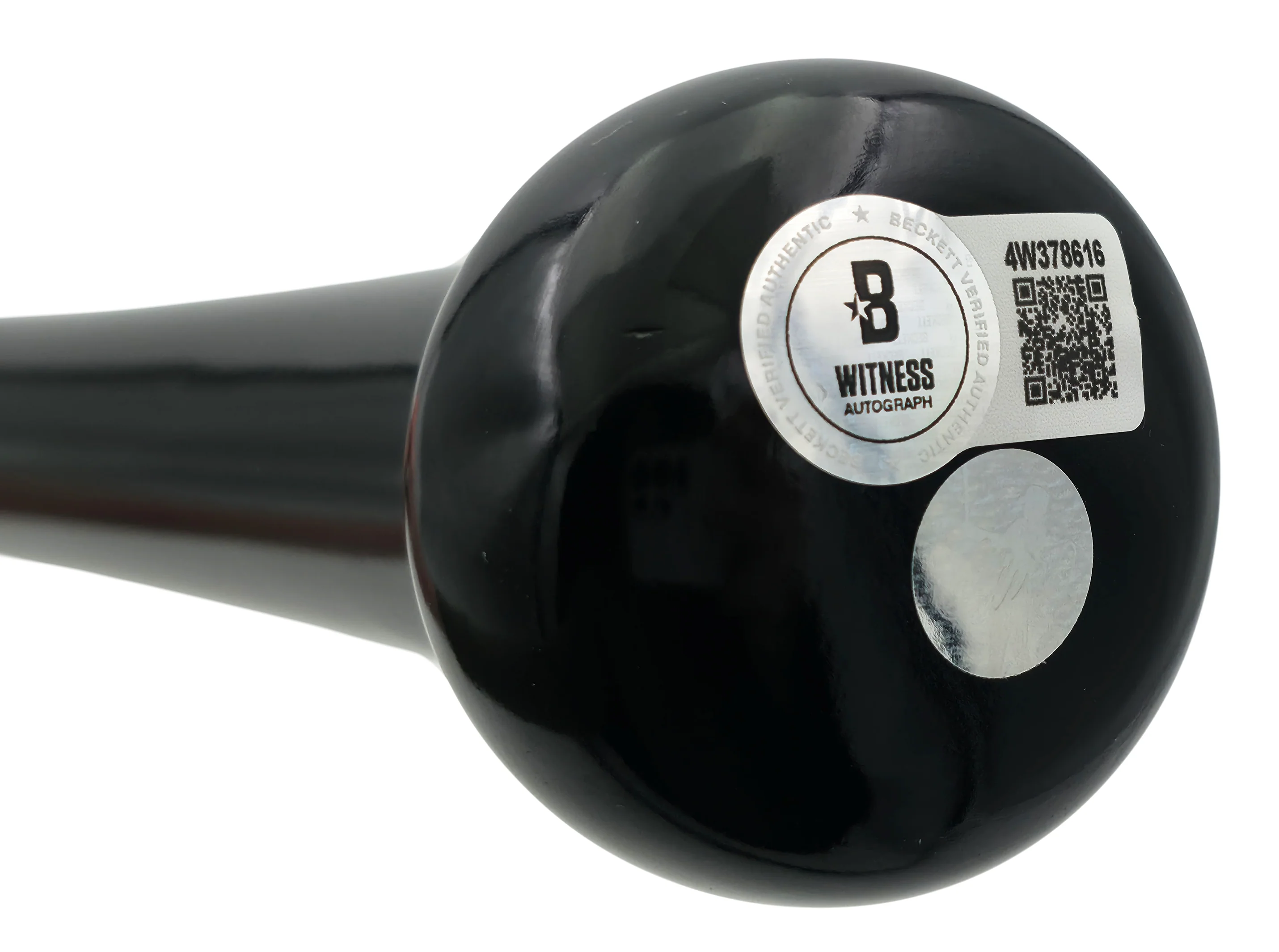 Ichiro Suzuki Autographed Black Mizuno Player Model Baseball Bat Seattle Mariners "#51, 4367" IS Holo & Beckett BAS Witness Stock #256836 - Image 4