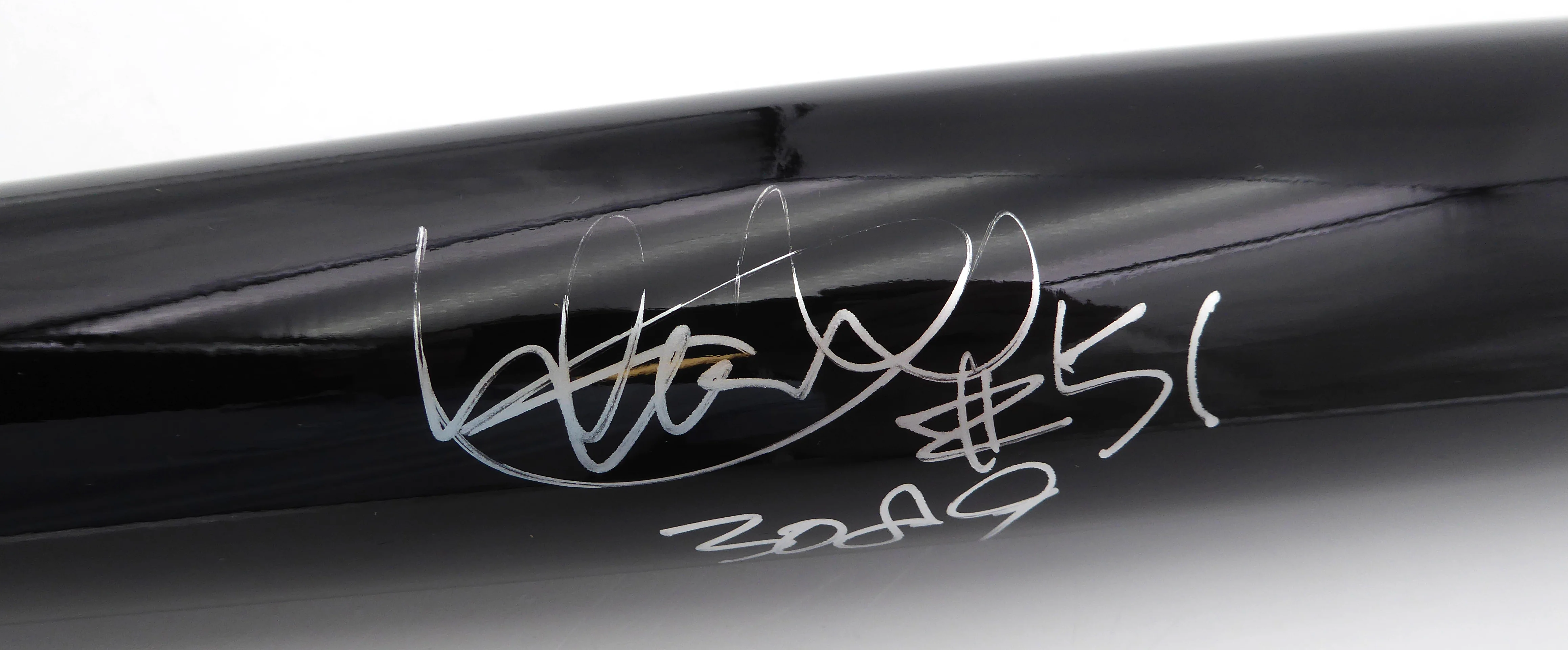 Ichiro Suzuki Autographed Black Mizuno Player Model Bat Seattle Mariners "#51 & 3089" SKU #229067 - Image 4