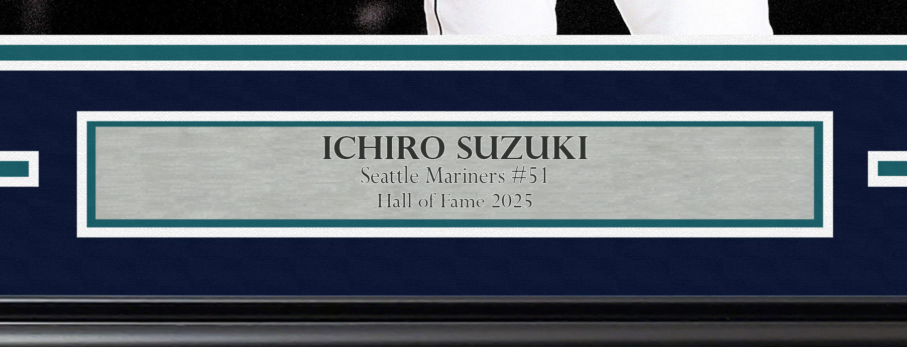 Ichiro Suzuki Autographed Framed 16x20 Photo Seattle Mariners Beckett BAS Witness Stock #252389 - Image 5