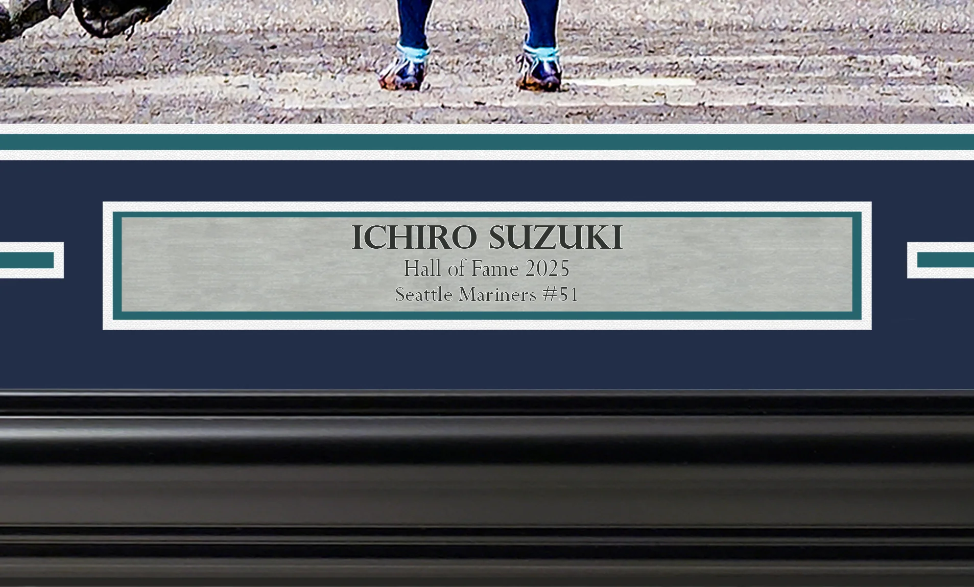 Ichiro Suzuki Autographed Framed 16x20 Photo Seattle Mariners Final At Bat IS Holo Stock #254241 - Image 5