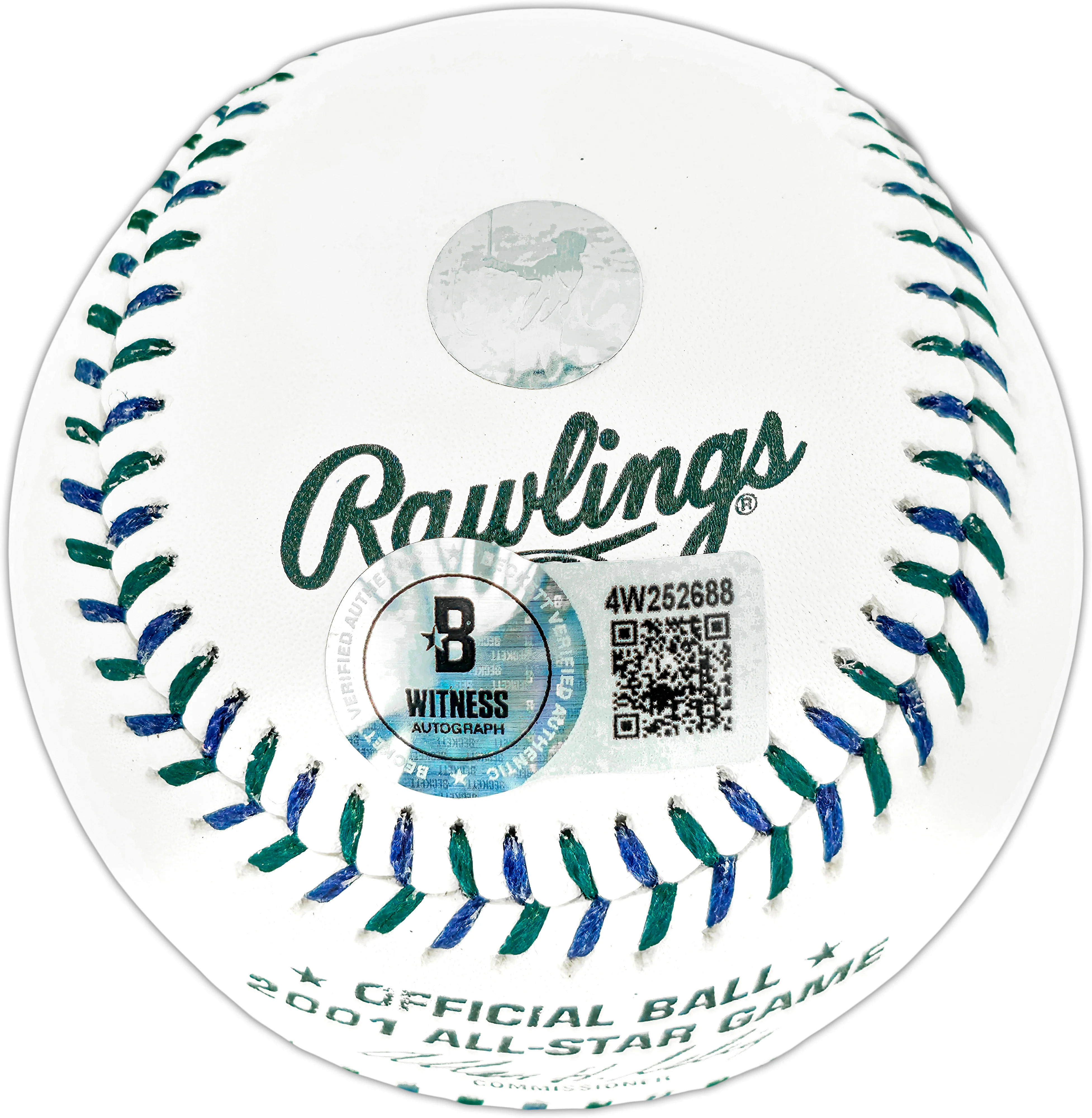 Ichiro Suzuki Autographed Official 2001 All Star Game Baseball Seattle Mariners "1st ASG" IS Holo & Beckett BAS Witness Stock #256833 - Image 3