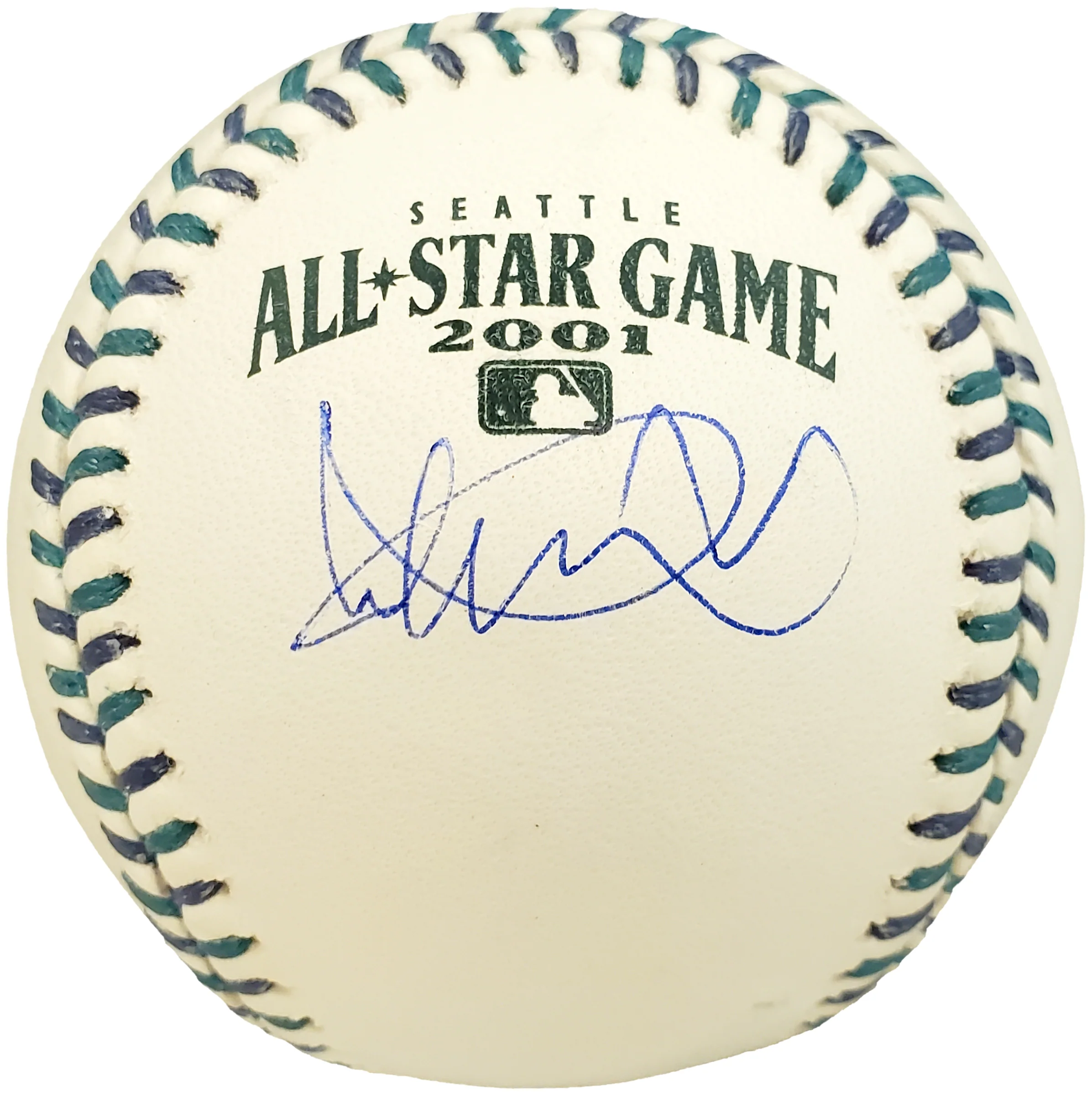 Ichiro Suzuki Autographed Official 2001 All Star Game Baseball Seattle Mariners Under Logo IS Holo Stock #190508