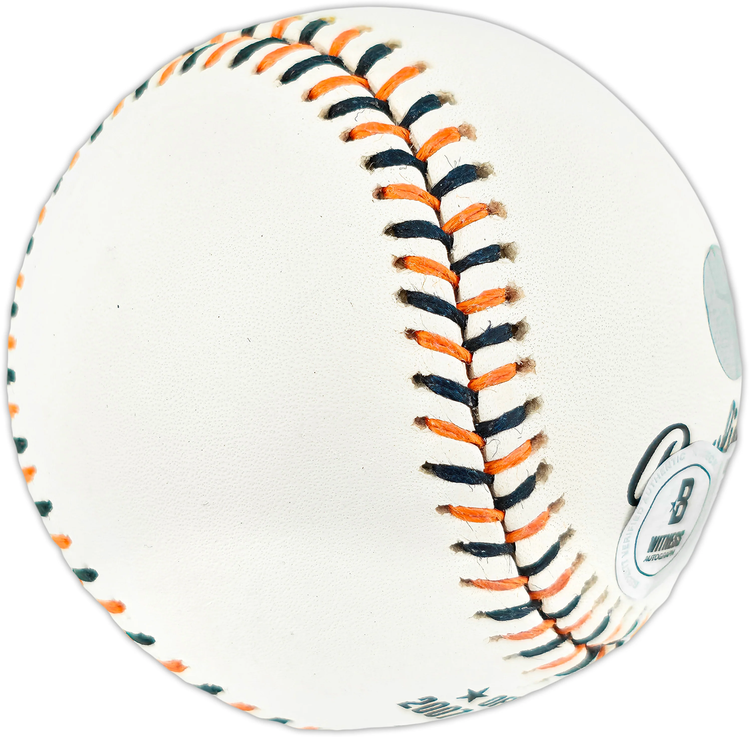 Ichiro Suzuki Autographed Official 2007 All Star Game Logo Baseball Seattle Mariners Beckett BAS Witness #4W252769 - Image 5