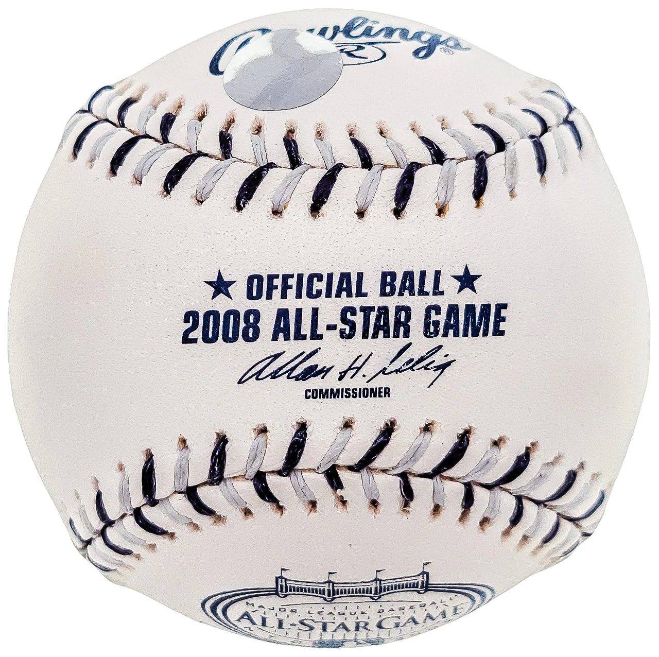 Ichiro Suzuki Autographed Official 2008 All Star Game Baseball Seattle Mariners IS Holo SKU #202265 - Image 2