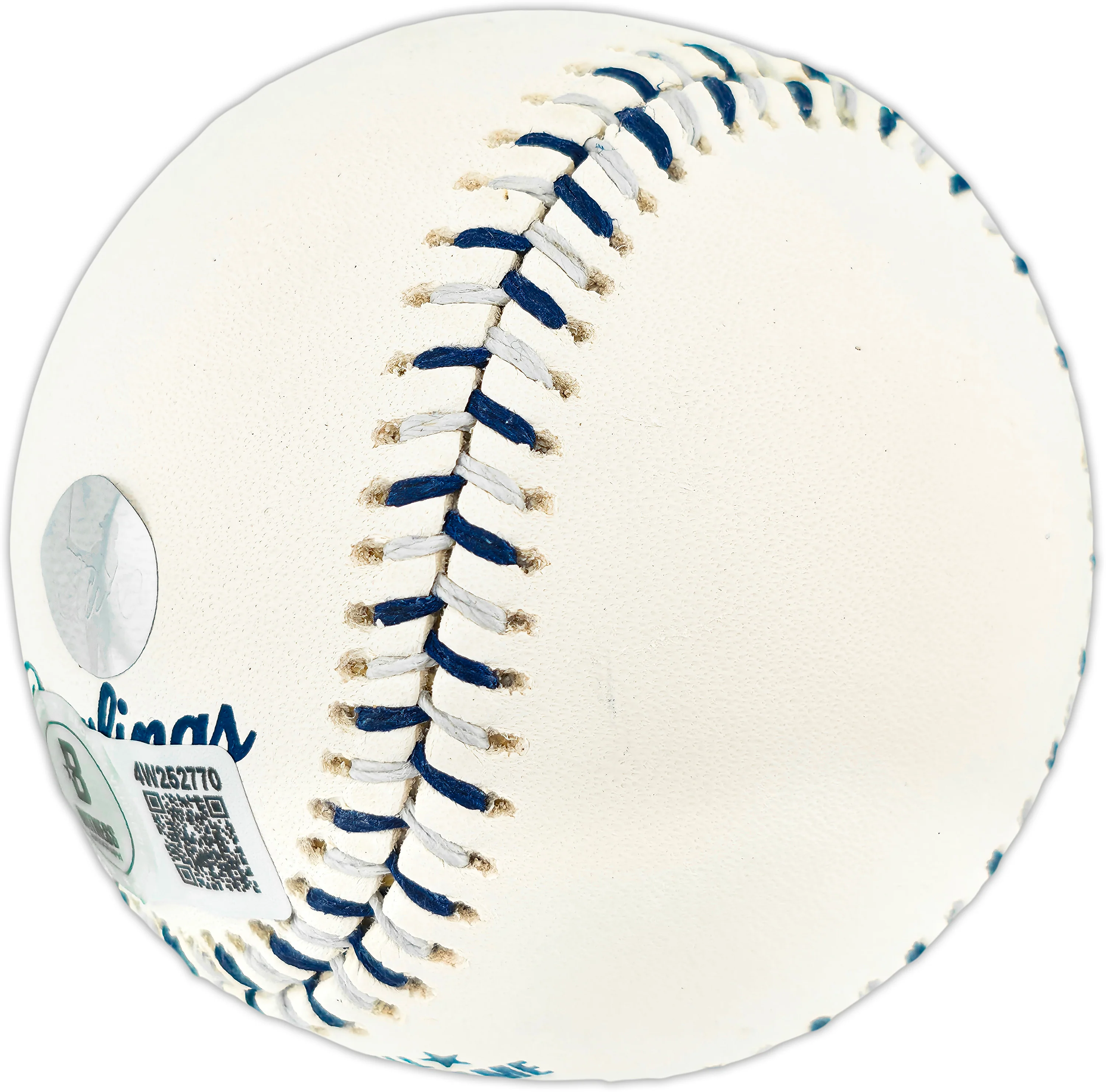 Ichiro Suzuki Autographed Official 2008 All Star Game Logo Baseball Seattle Mariners Beckett BAS Witness #4W252770 - Image 4