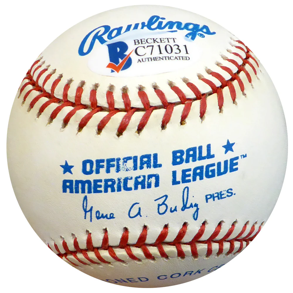 Ichiro Suzuki Autographed Official AL Baseball Seattle Mariners "#51" Vintage Beckett BAS #C71031 - Image 2