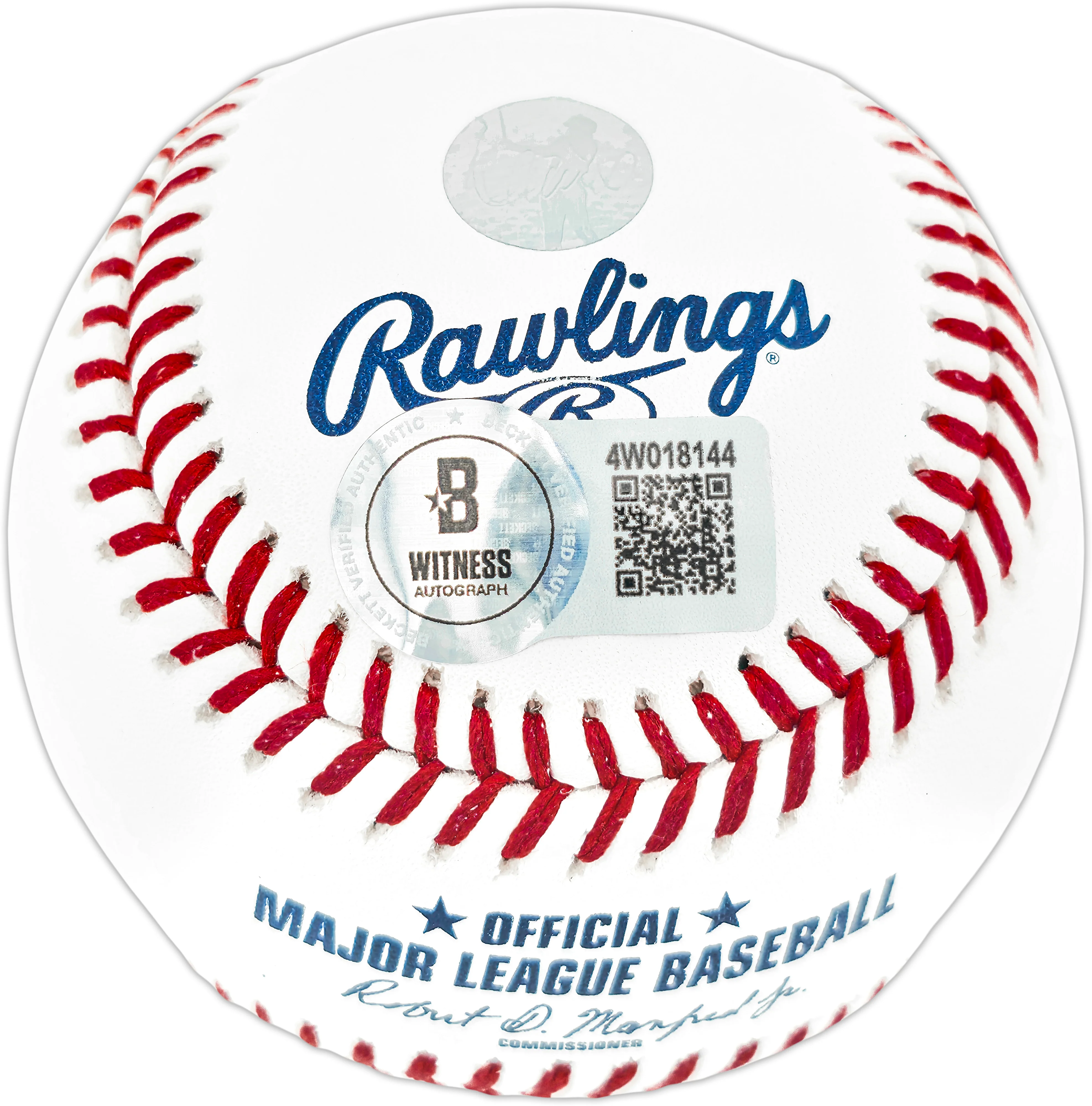Ichiro Suzuki Autographed Official IS Hall of Fame HOF Logo Baseball Seattle Mariners "HOF 25" IS Holo & Beckett BAS Witness Stock #254347 - Image 3