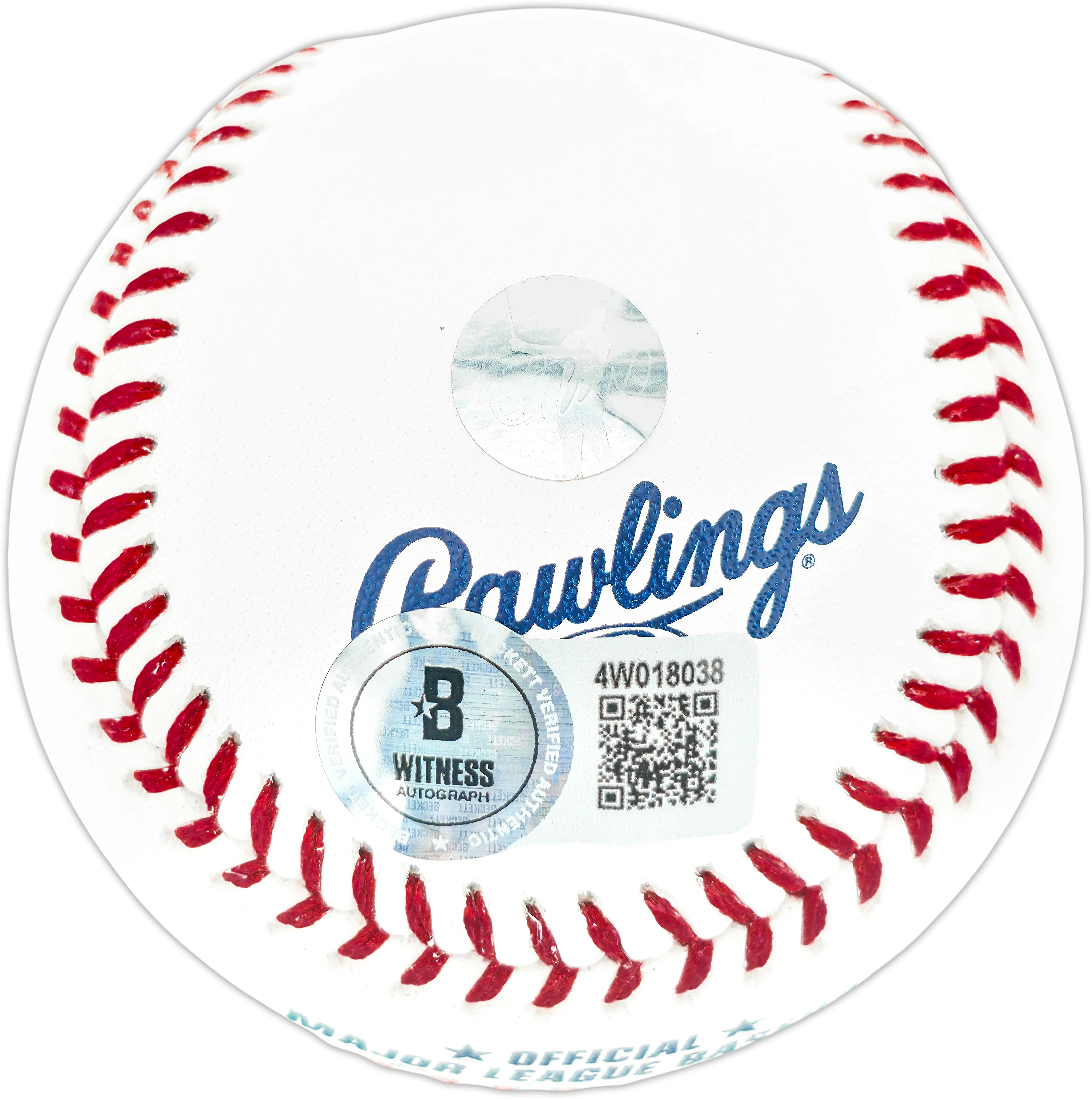 Ichiro Suzuki Autographed Official IS Retirement Logo Baseball Seattle Mariners IS Holo & Beckett BAS Witness Stock #254349 - Image 3