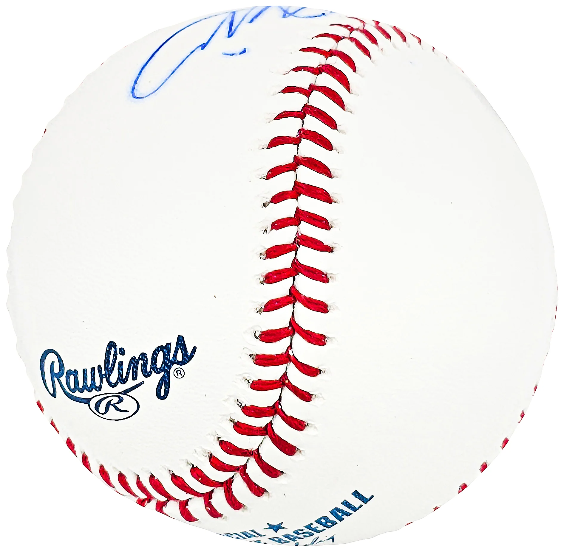 Ichiro Suzuki Autographed Official MLB Baseball Seattle Mariners Full Name IS Holo SKU #213825 - Image 3